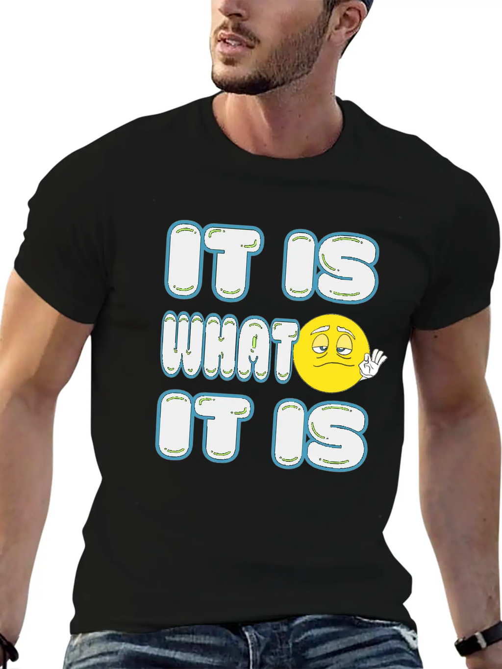 It Is What It Is Timeless Short Sleeve Tee – Comfy And Minimalist Design