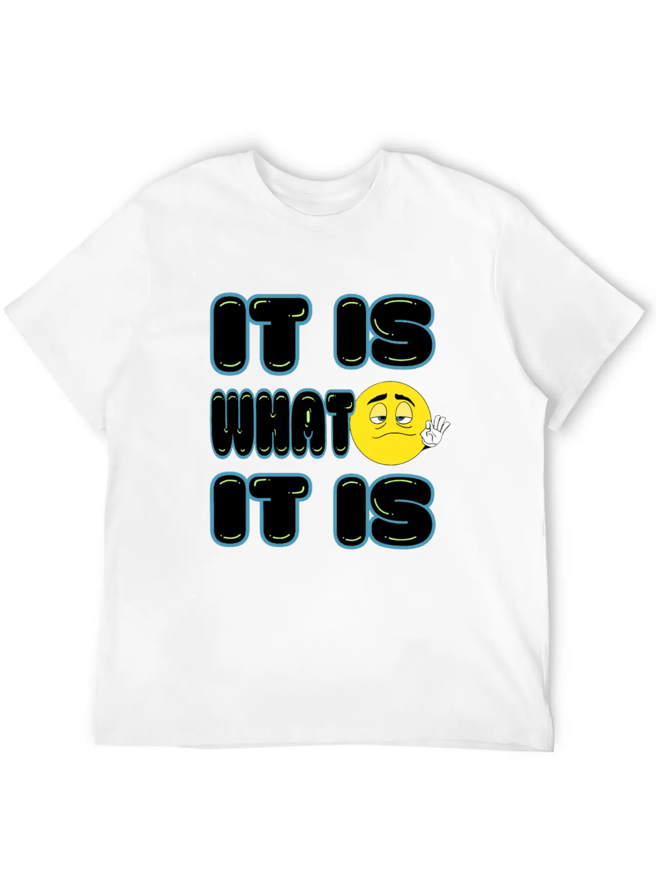 It Is What It Is Timeless Short Sleeve Tee – Comfy And Minimalist Design