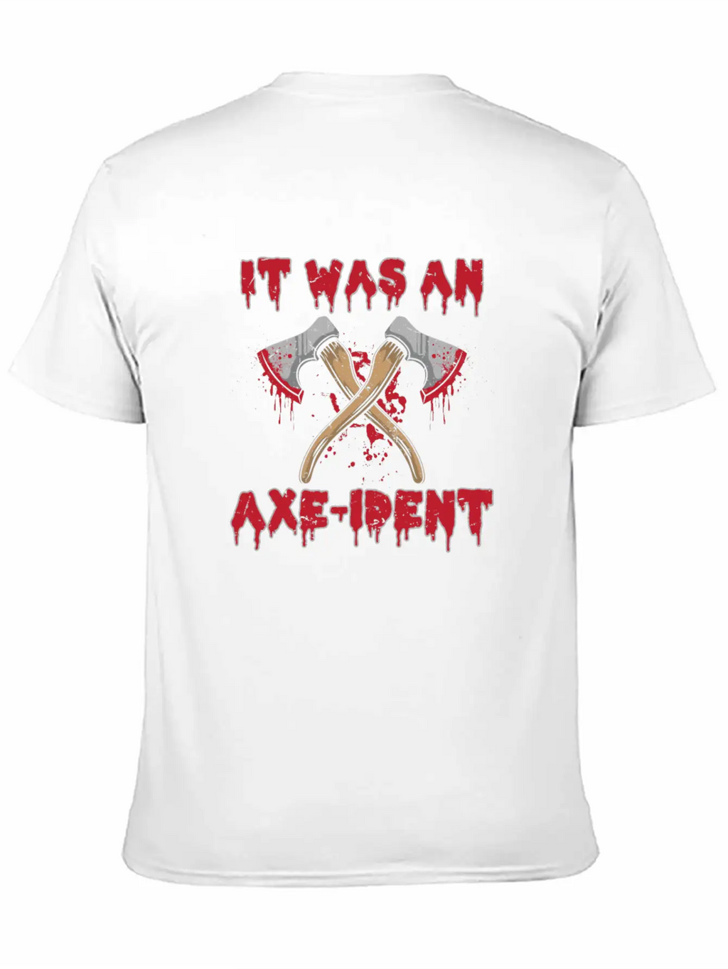 It Was An Axe-ident Axe Throwing Lumberjack Chop W Unisex Casual T-Shirt – Clean Design For Daily Comfort