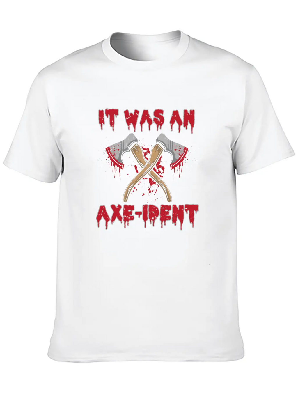 It Was An Axe-ident Axe Throwing Lumberjack Chop W Unisex Casual T-Shirt – Clean Design For Daily Comfort