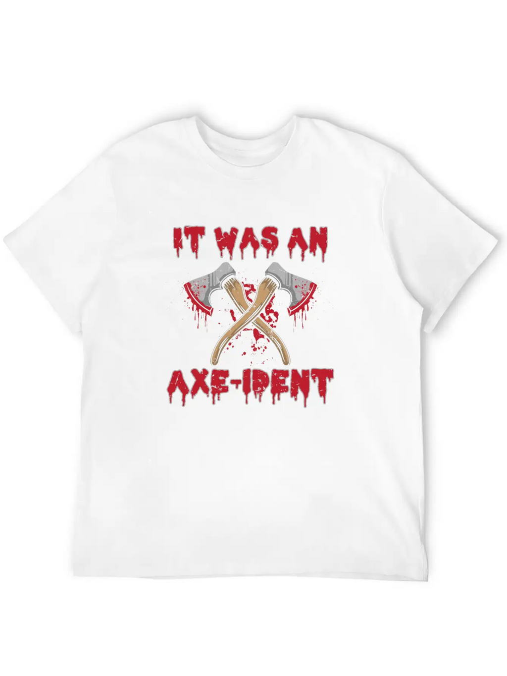 It Was An Axe-ident Axe Throwing Lumberjack Chop W Unisex Casual T-Shirt – Clean Design For Daily Comfort