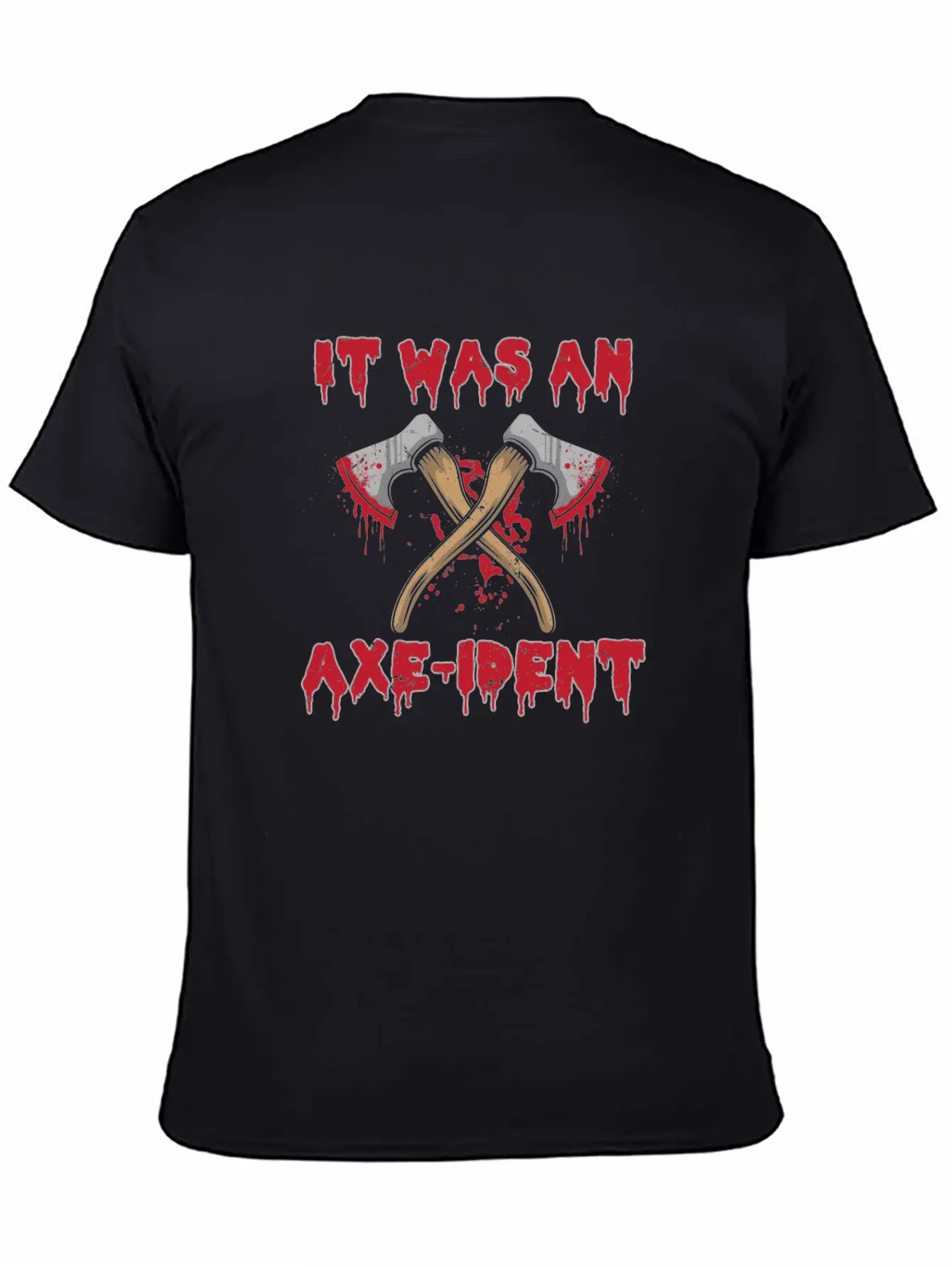 It Was An Axe-ident Axe Throwing Lumberjack Chop W Unisex Casual T-Shirt – Clean Design For Daily Comfort