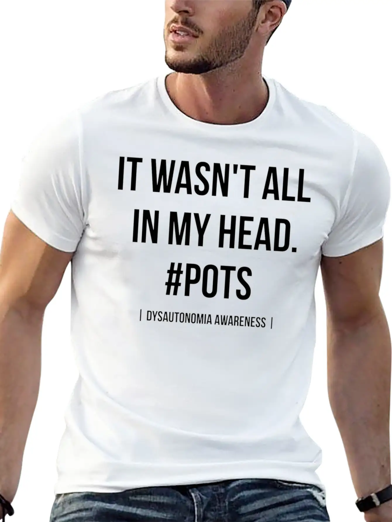 It Wasn't All In My Head Pots Dysautonomia Awarene Classic Cotton Tee – Unisex Comfort For Any Season