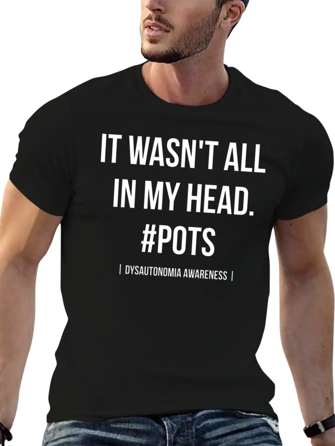 It Wasn't All In My Head Pots Dysautonomia Awarene Classic Cotton Tee – Unisex Comfort For Any Season