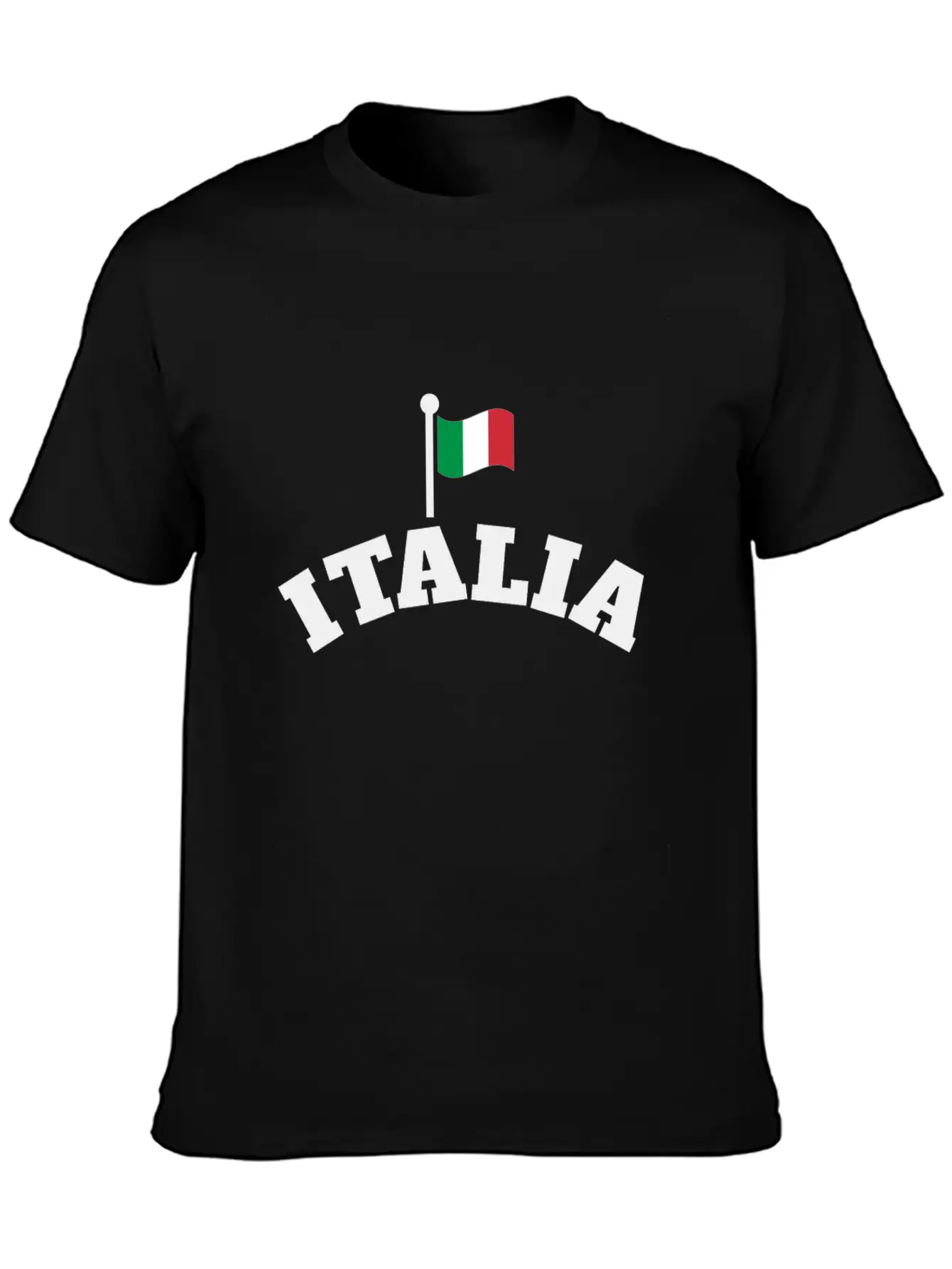 Italia | Italian Flag | Waving Flag Of Italy Breathable Graphic T-Shirt – Perfect For Casual Days