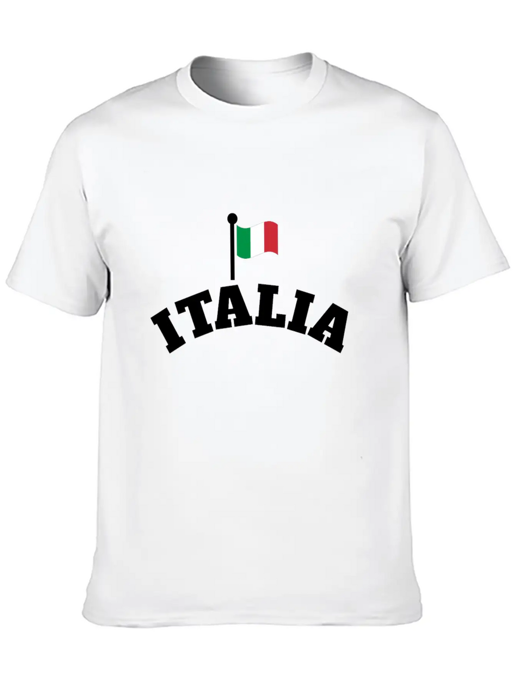 Italia | Italian Flag | Waving Flag Of Italy Breathable Graphic T-Shirt – Perfect For Casual Days