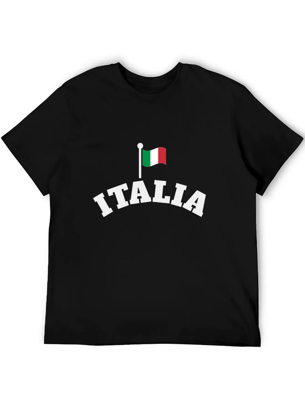 Italia | Italian Flag | Waving Flag Of Italy Breathable Graphic T-Shirt – Perfect For Casual Days