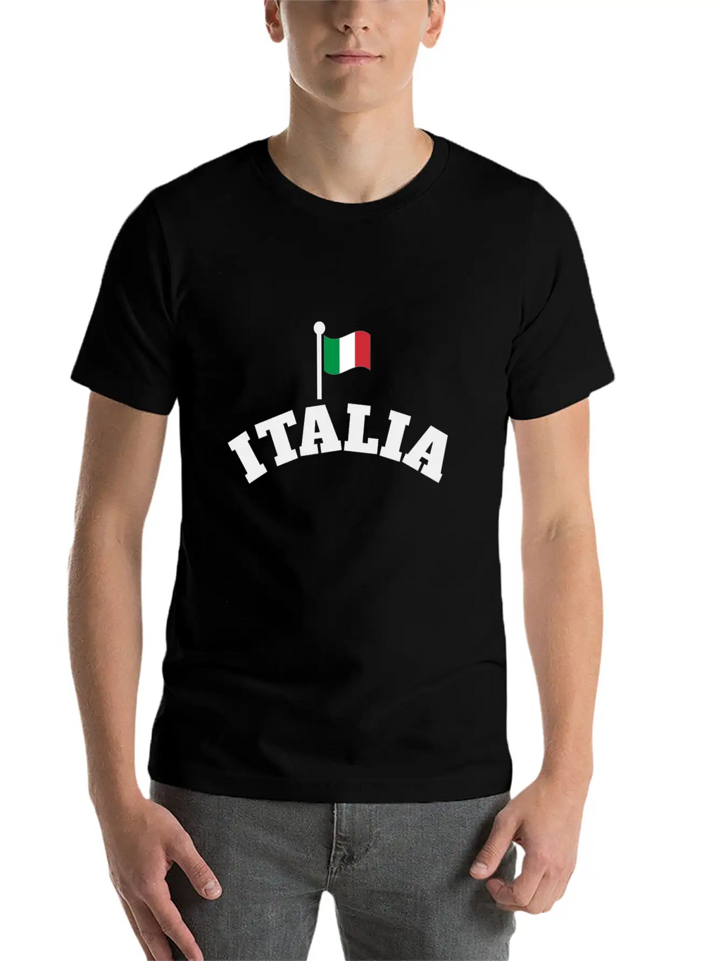 Italia | Italian Flag | Waving Flag Of Italy Breathable Graphic T-Shirt – Perfect For Casual Days