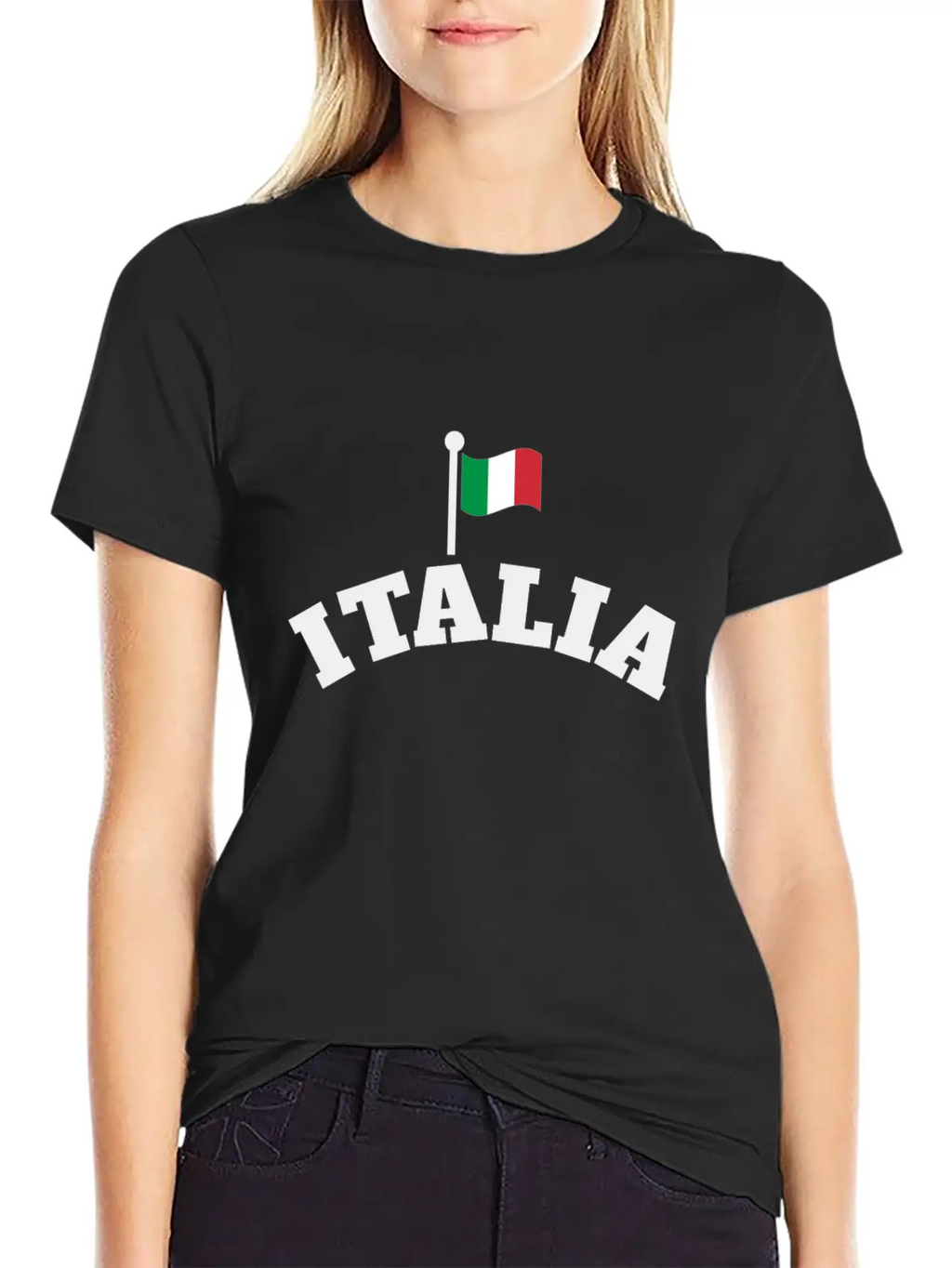 Italia | Italian Flag | Waving Flag Of Italy Breathable Graphic T-Shirt – Perfect For Casual Days