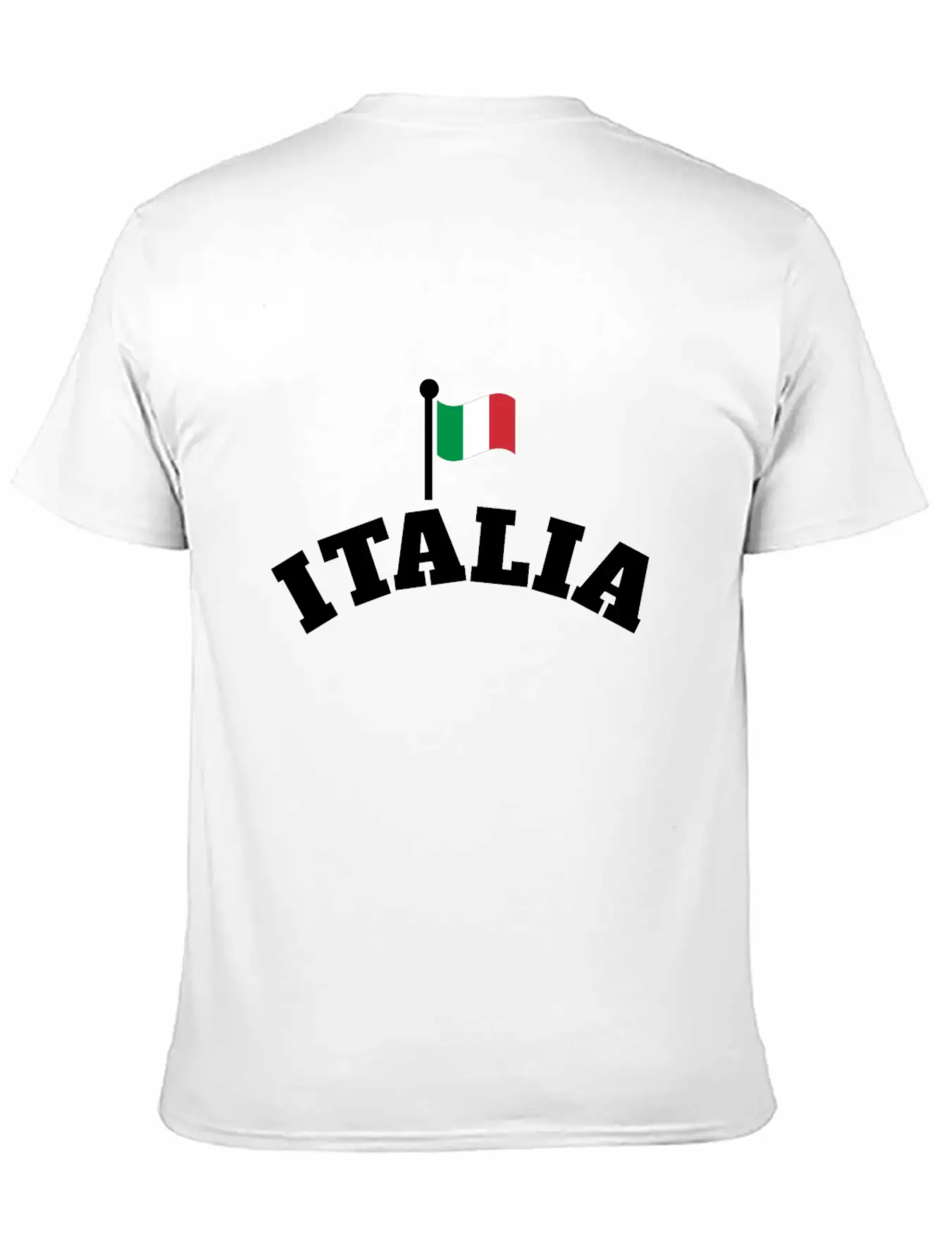 Italia | Italian Flag | Waving Flag Of Italy Breathable Graphic T-Shirt – Perfect For Casual Days
