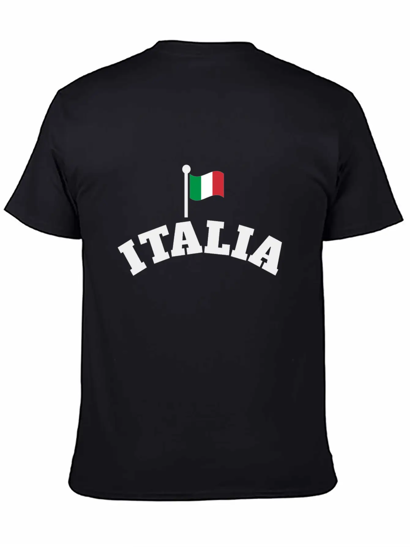 Italia | Italian Flag | Waving Flag Of Italy Breathable Graphic T-Shirt – Perfect For Casual Days