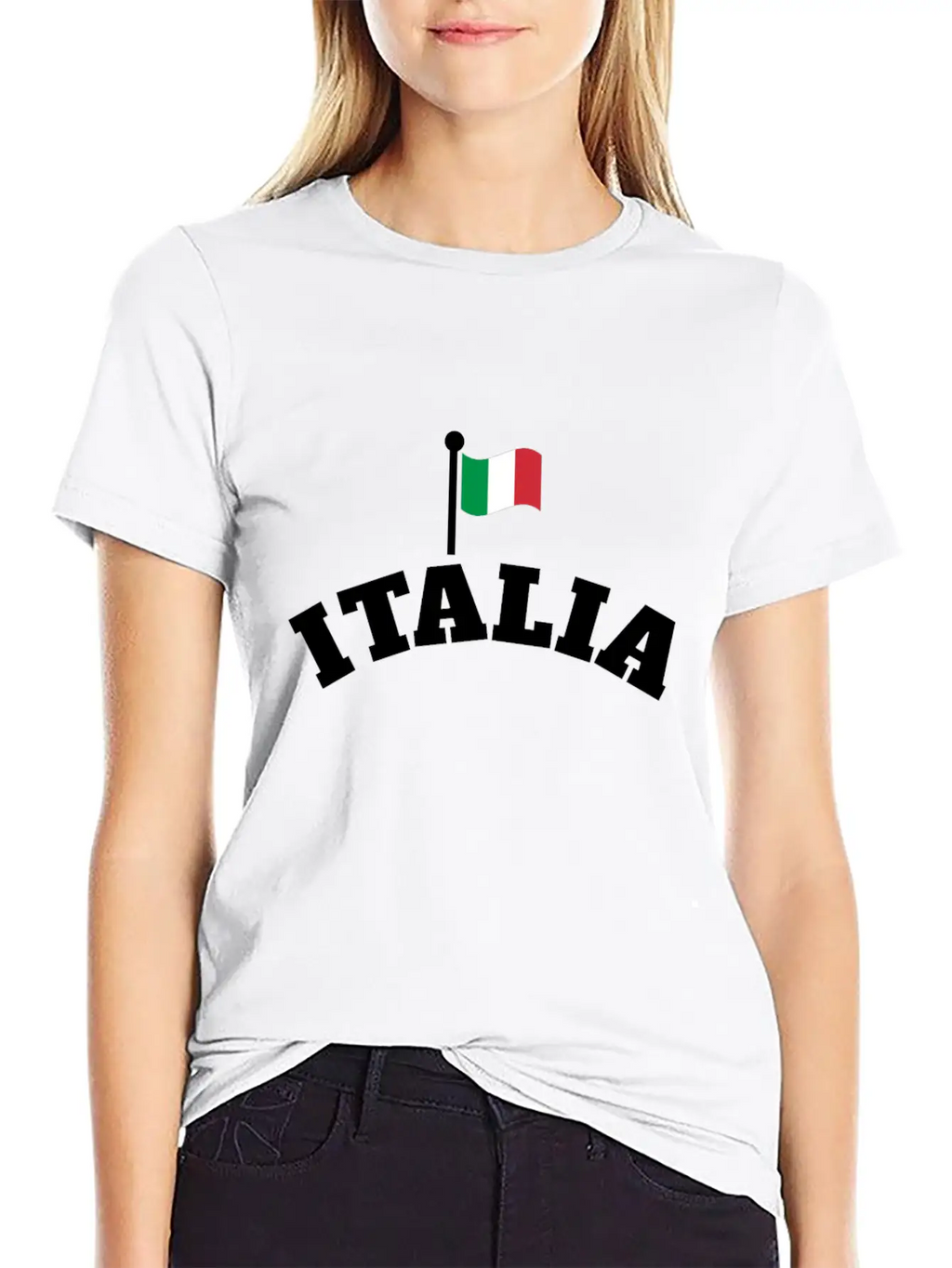 Italia | Italian Flag | Waving Flag Of Italy Breathable Graphic T-Shirt – Perfect For Casual Days