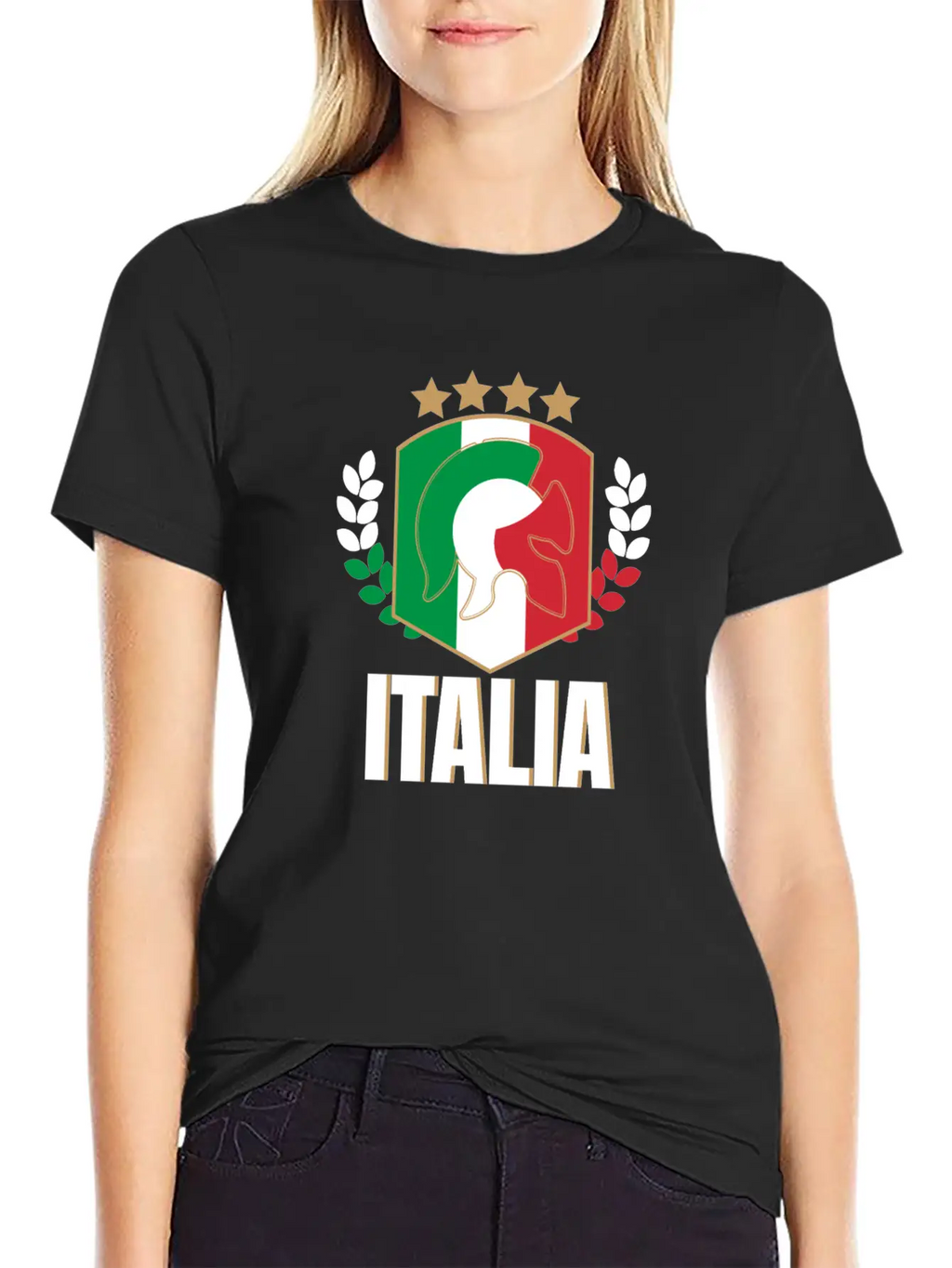 Italia Italy Jersey Soccer Football Championship Essential Cotton Tee For Daily Outfits – Unisex Style