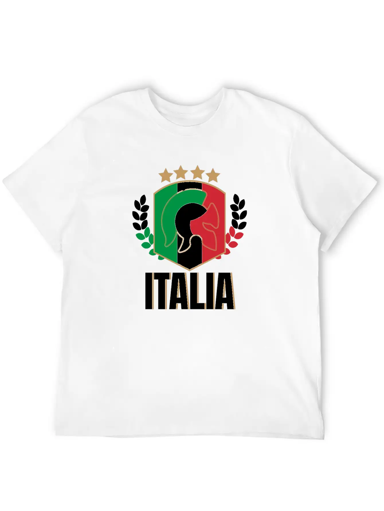 Italia Italy Jersey Soccer Football Championship Essential Cotton Tee For Daily Outfits – Unisex Style