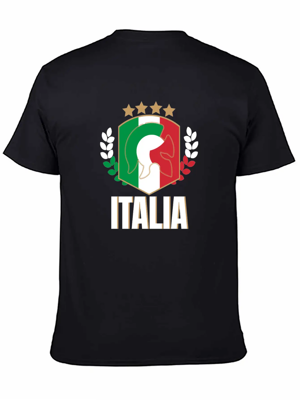 Italia Italy Jersey Soccer Football Championship Essential Cotton Tee For Daily Outfits – Unisex Style