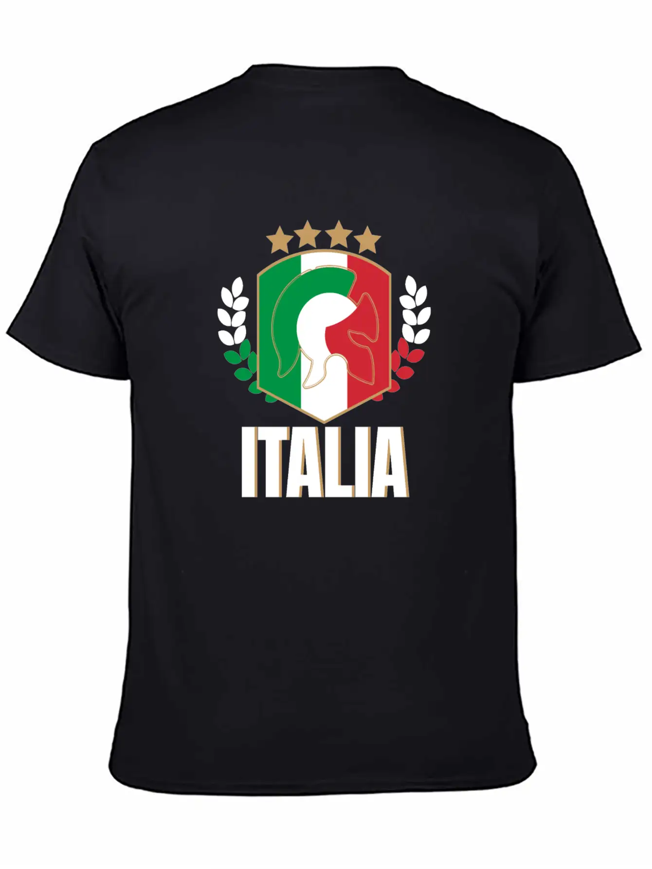 Italia Italy Jersey Soccer Football Championship Essential Cotton Tee For Daily Outfits – Unisex Style