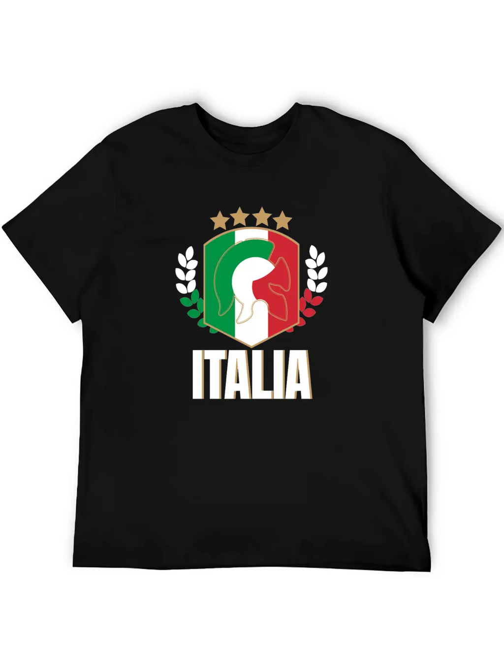 Italia Italy Jersey Soccer Football Championship Essential Cotton Tee For Daily Outfits – Unisex Style