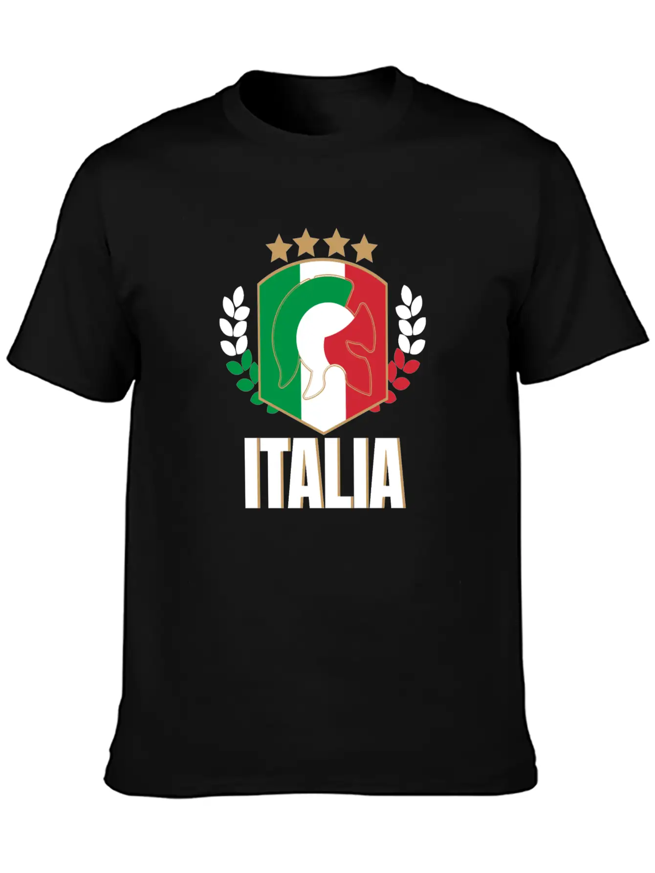 Italia Italy Jersey Soccer Football Championship Essential Cotton Tee For Daily Outfits – Unisex Style