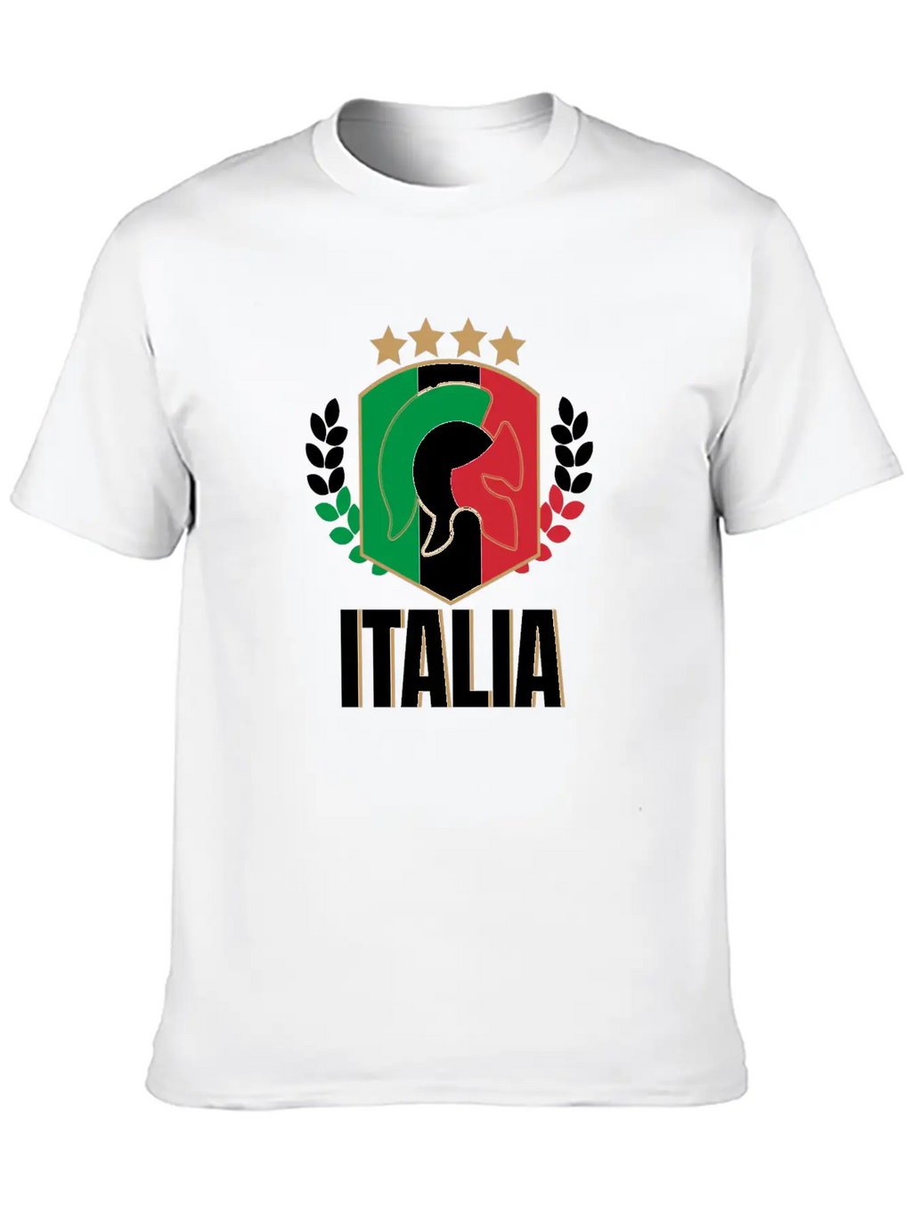 Italia Italy Jersey Soccer Football Championship Essential Cotton Tee For Daily Outfits – Unisex Style