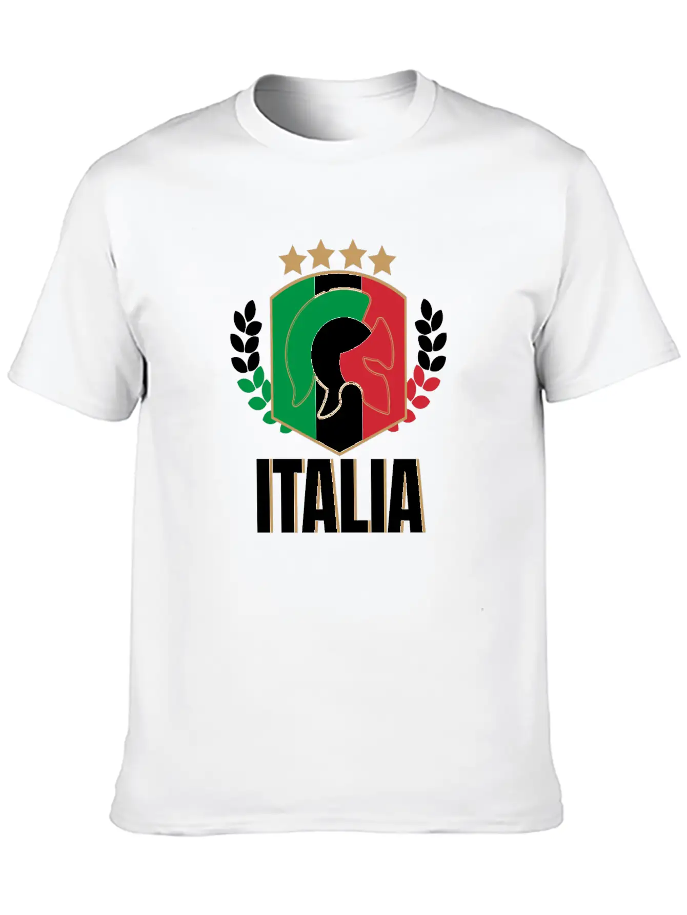 Italia Italy Jersey Soccer Football Championship Essential Cotton Tee For Daily Outfits – Unisex Style