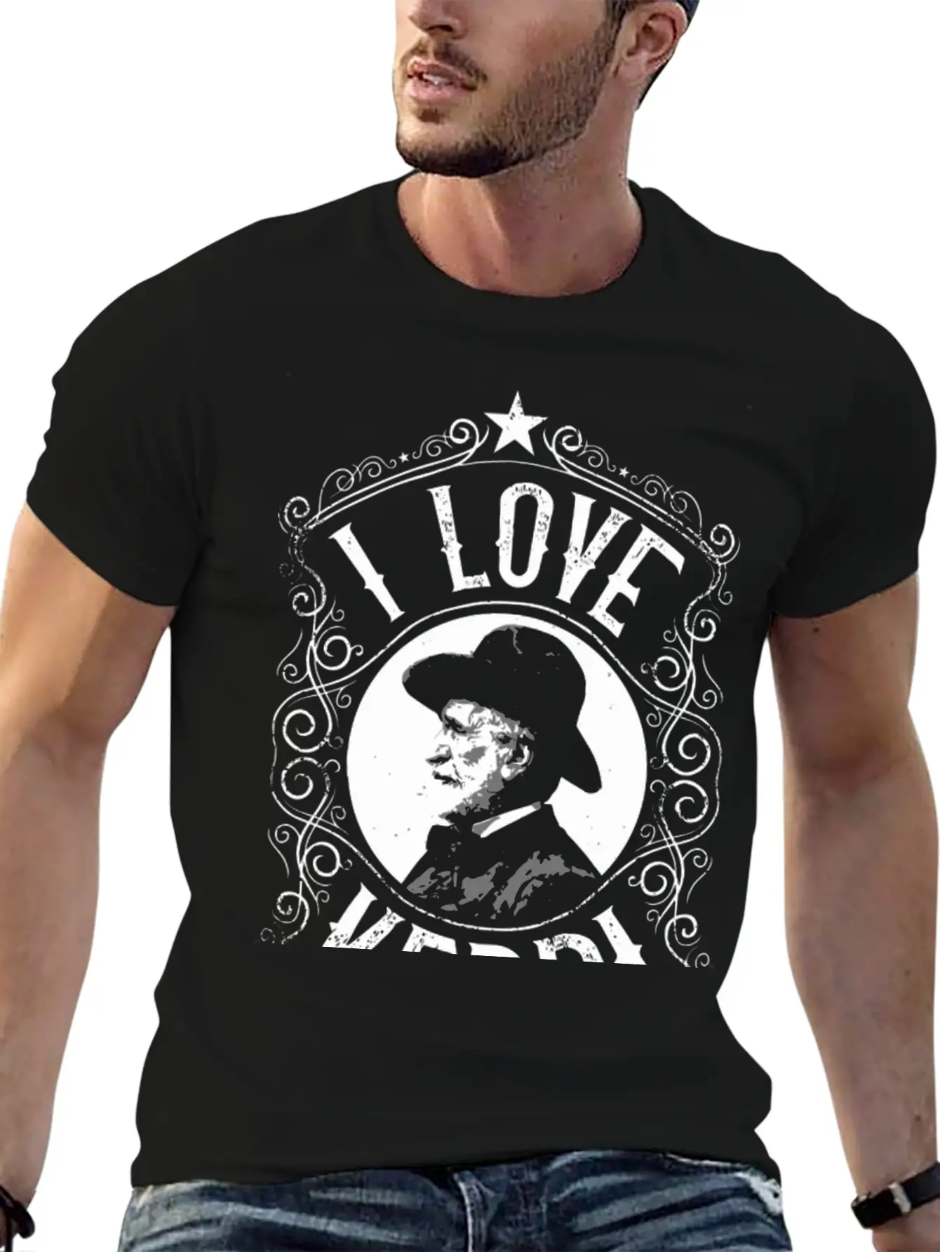 Italian Classical Music Composer Vintage I Love Ve Classic Cotton Tee – Unisex Comfort For Any Season