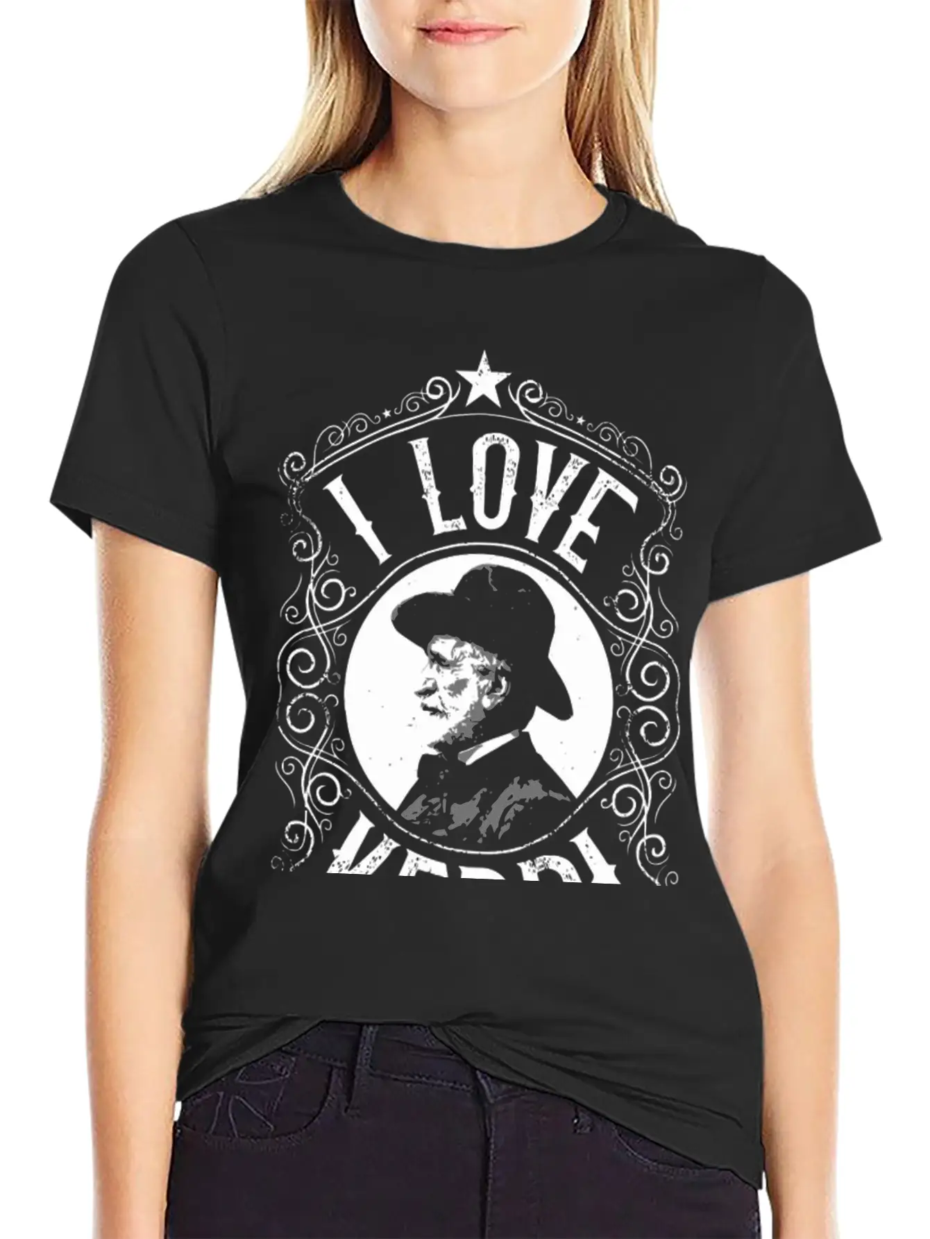 Italian Classical Music Composer Vintage I Love Ve Classic Cotton Tee – Unisex Comfort For Any Season