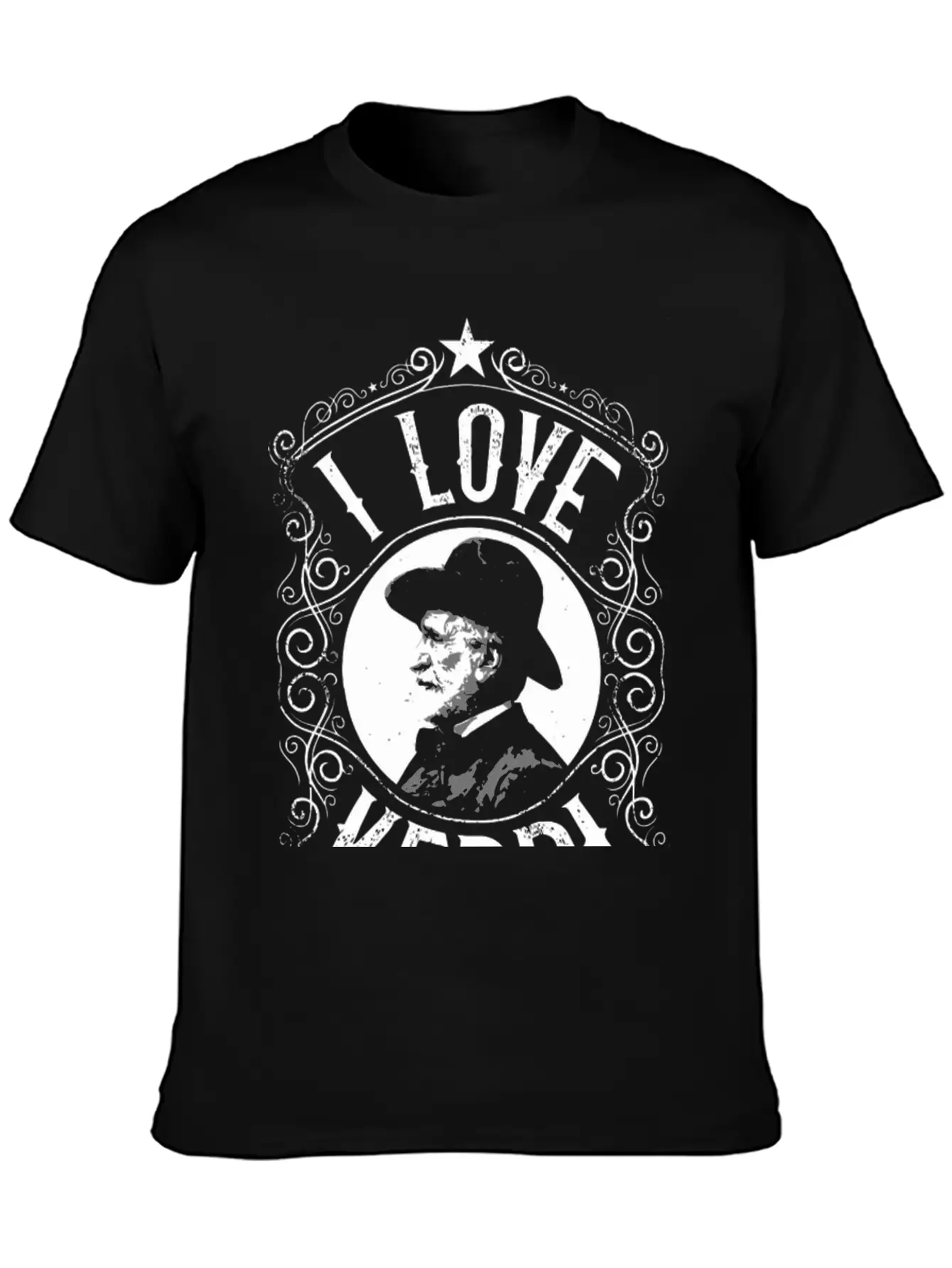 Italian Classical Music Composer Vintage I Love Ve Classic Cotton Tee – Unisex Comfort For Any Season