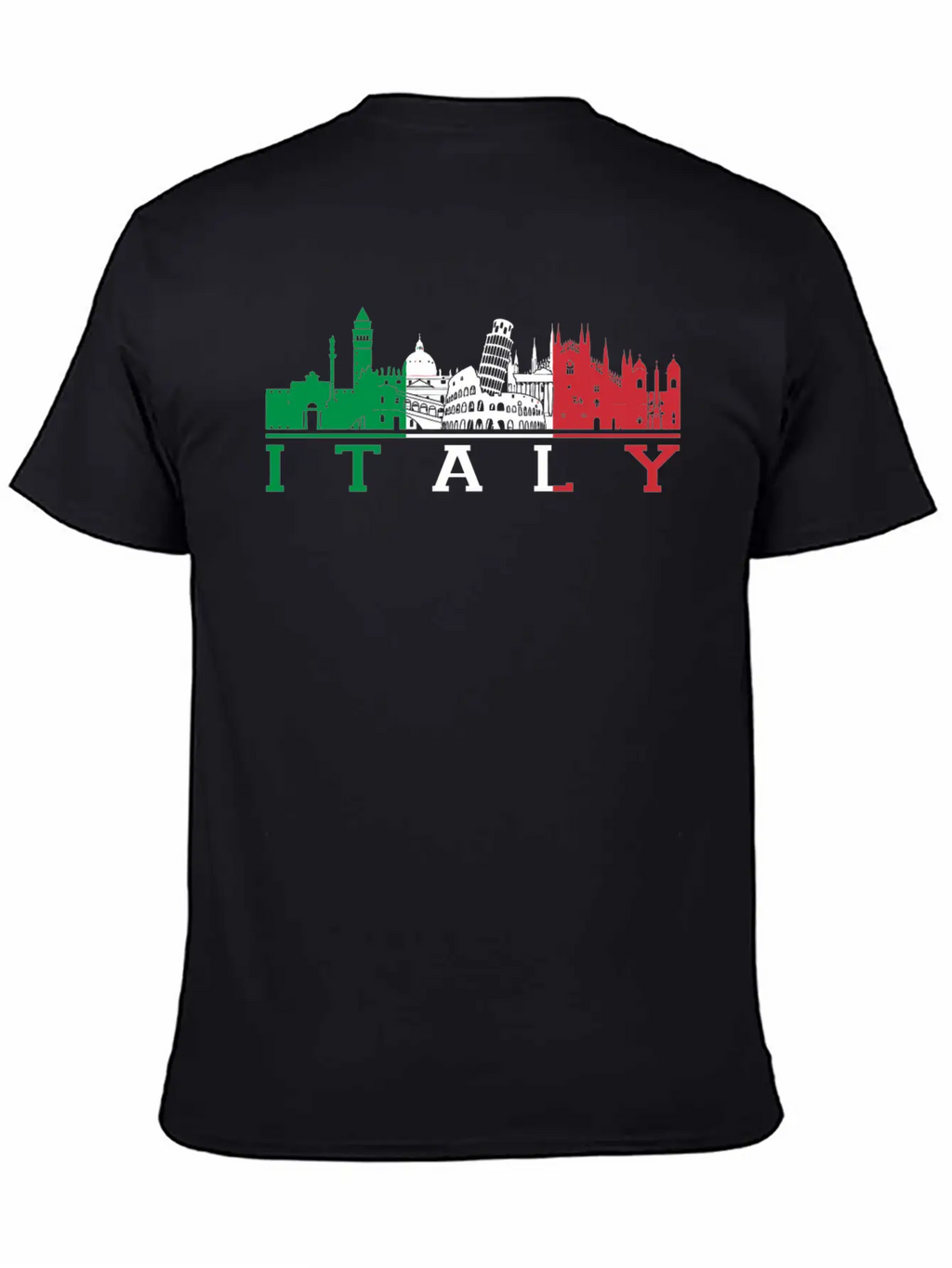 Italian - Italian - I Love Italy Basic Graphic T-Shirt – Daily Comfort In Soft Cotton