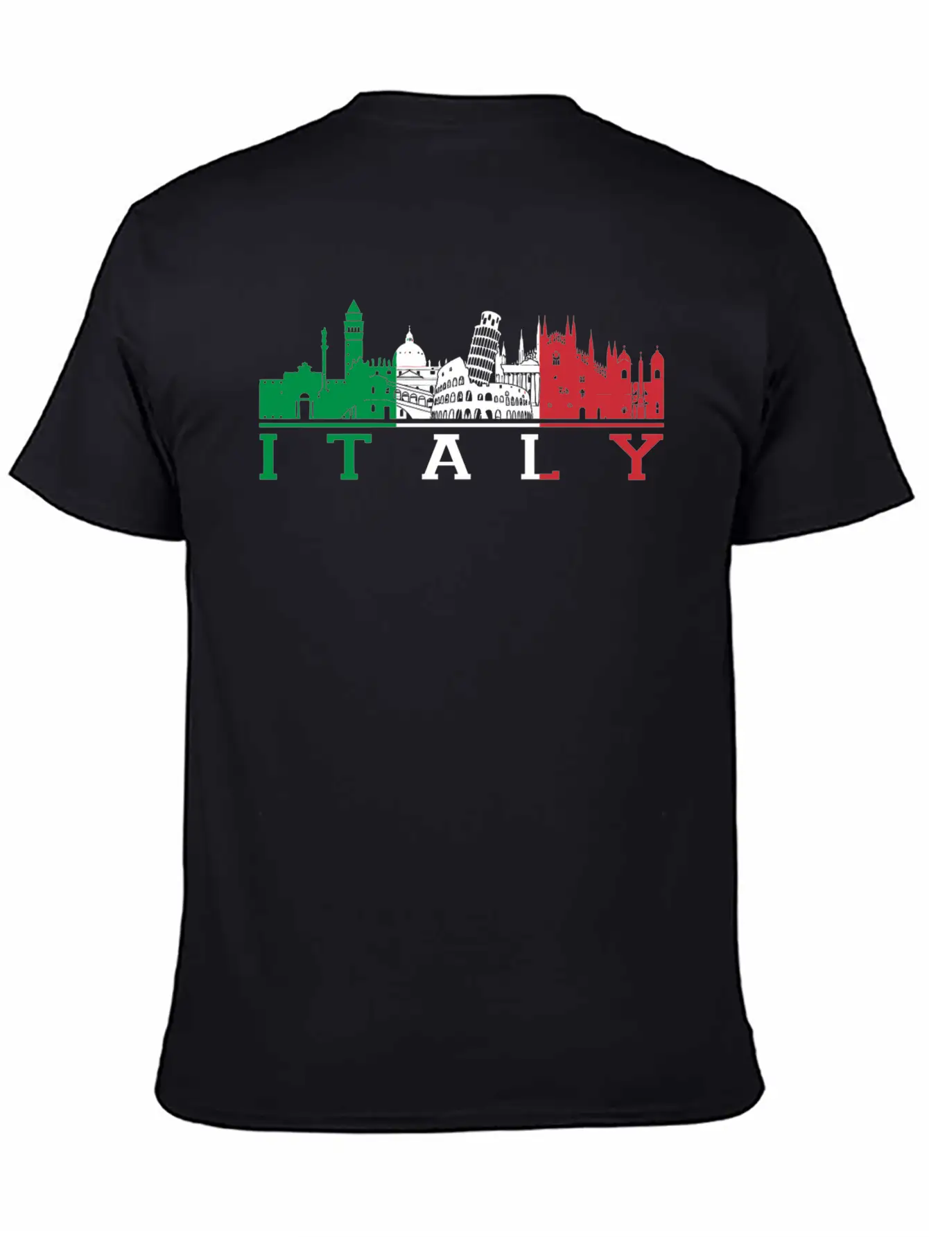 Italian - Italian - I Love Italy Basic Graphic T-Shirt – Daily Comfort In Soft Cotton