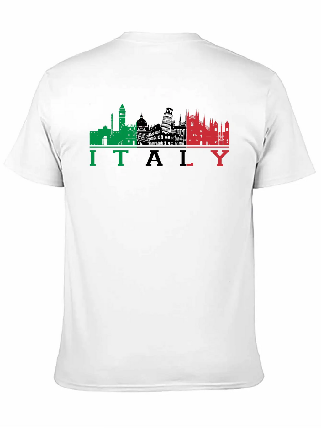 Italian - Italian - I Love Italy Basic Graphic T-Shirt – Daily Comfort In Soft Cotton