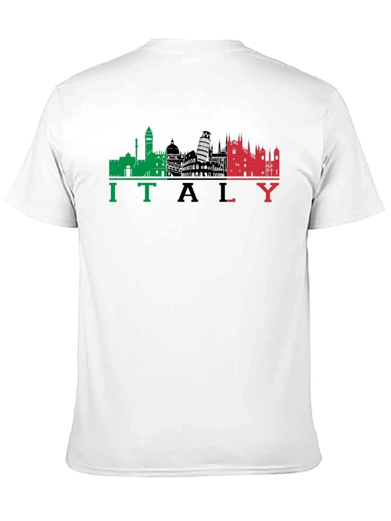 Italian - Italian - I Love Italy Basic Graphic T-Shirt – Daily Comfort In Soft Cotton