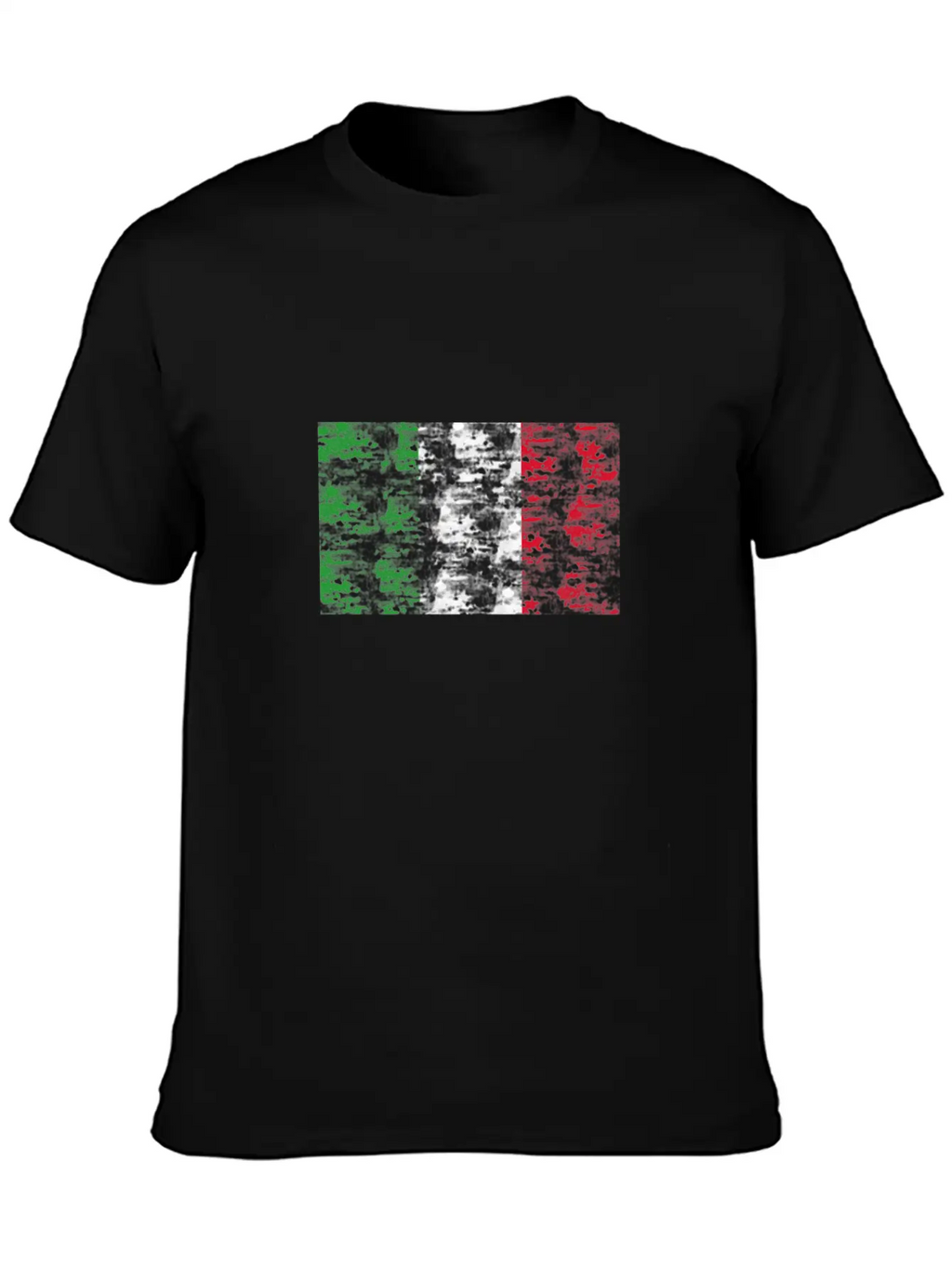Italy Flag Vintage Essential Cotton Tee For Daily Outfits – Unisex Style