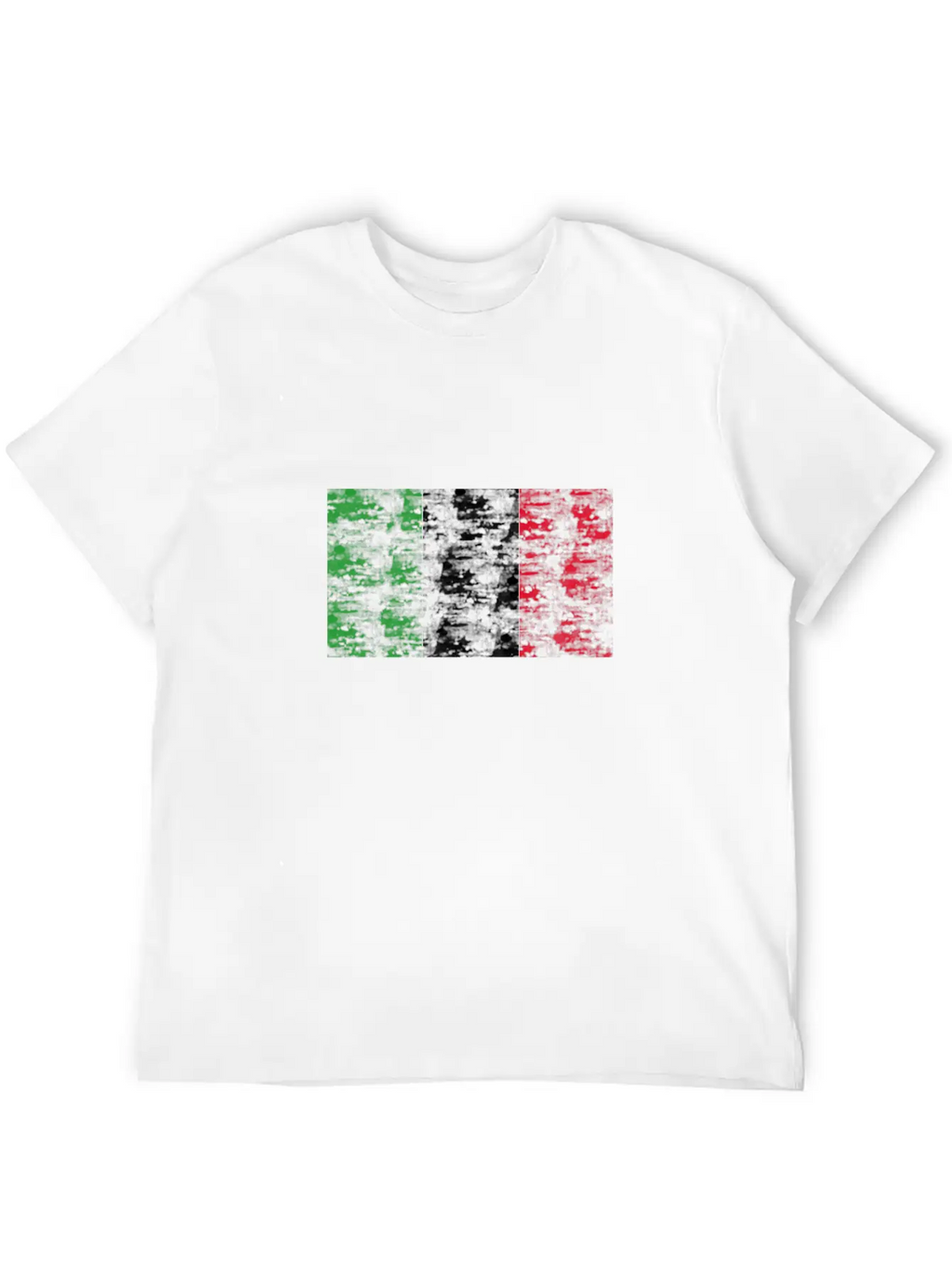 Italy Flag Vintage Essential Cotton Tee For Daily Outfits – Unisex Style