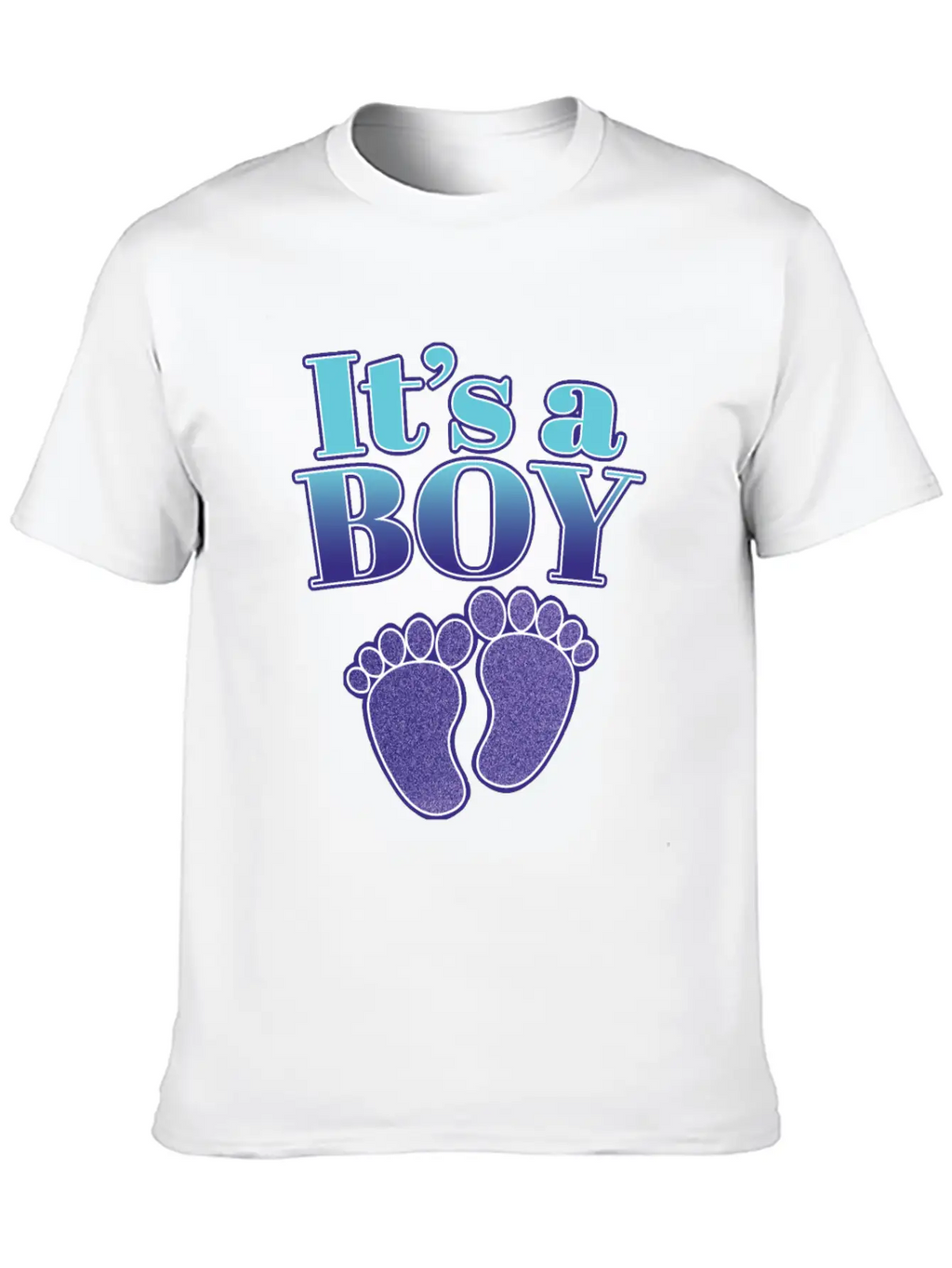 It's A Boy - Cute Gender Reveal Baby Shower Gift Timeless Short Sleeve Tee – Comfy And Minimalist Design