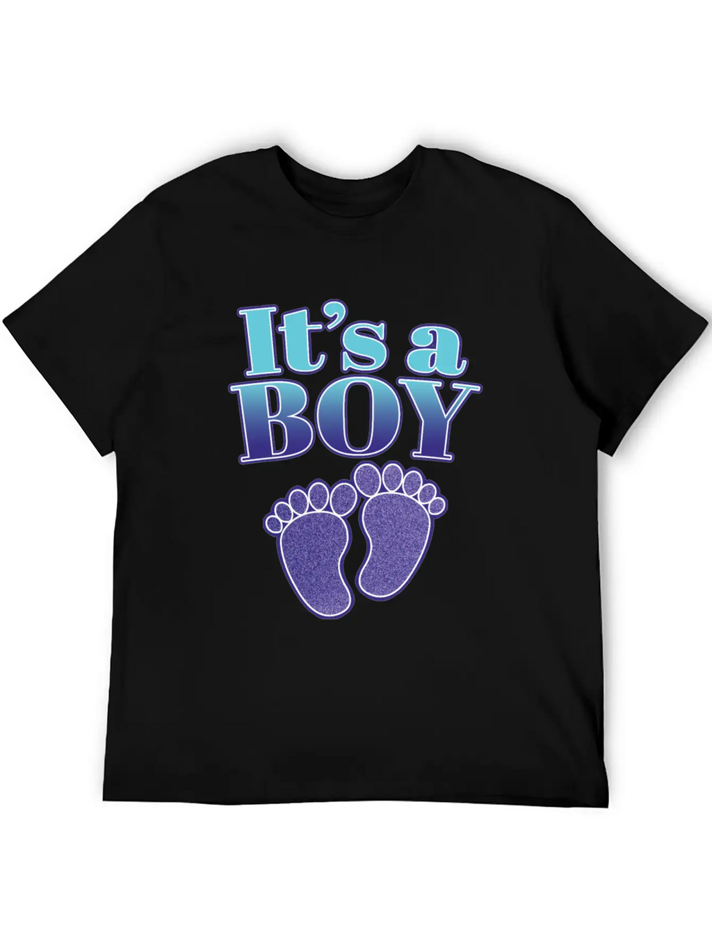 It's A Boy - Cute Gender Reveal Baby Shower Gift Timeless Short Sleeve Tee – Comfy And Minimalist Design