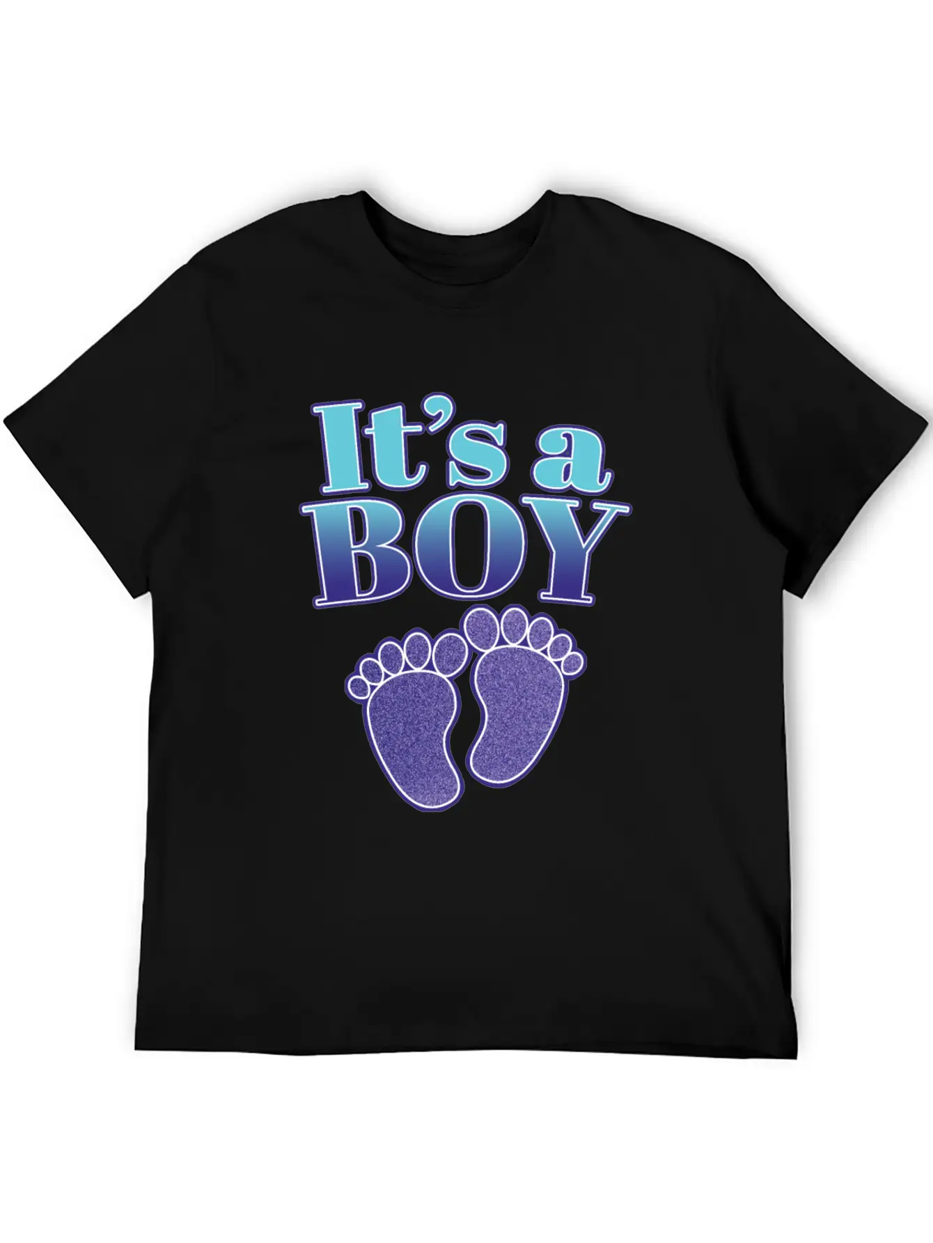 It's A Boy - Cute Gender Reveal Baby Shower Gift Timeless Short Sleeve Tee – Comfy And Minimalist Design