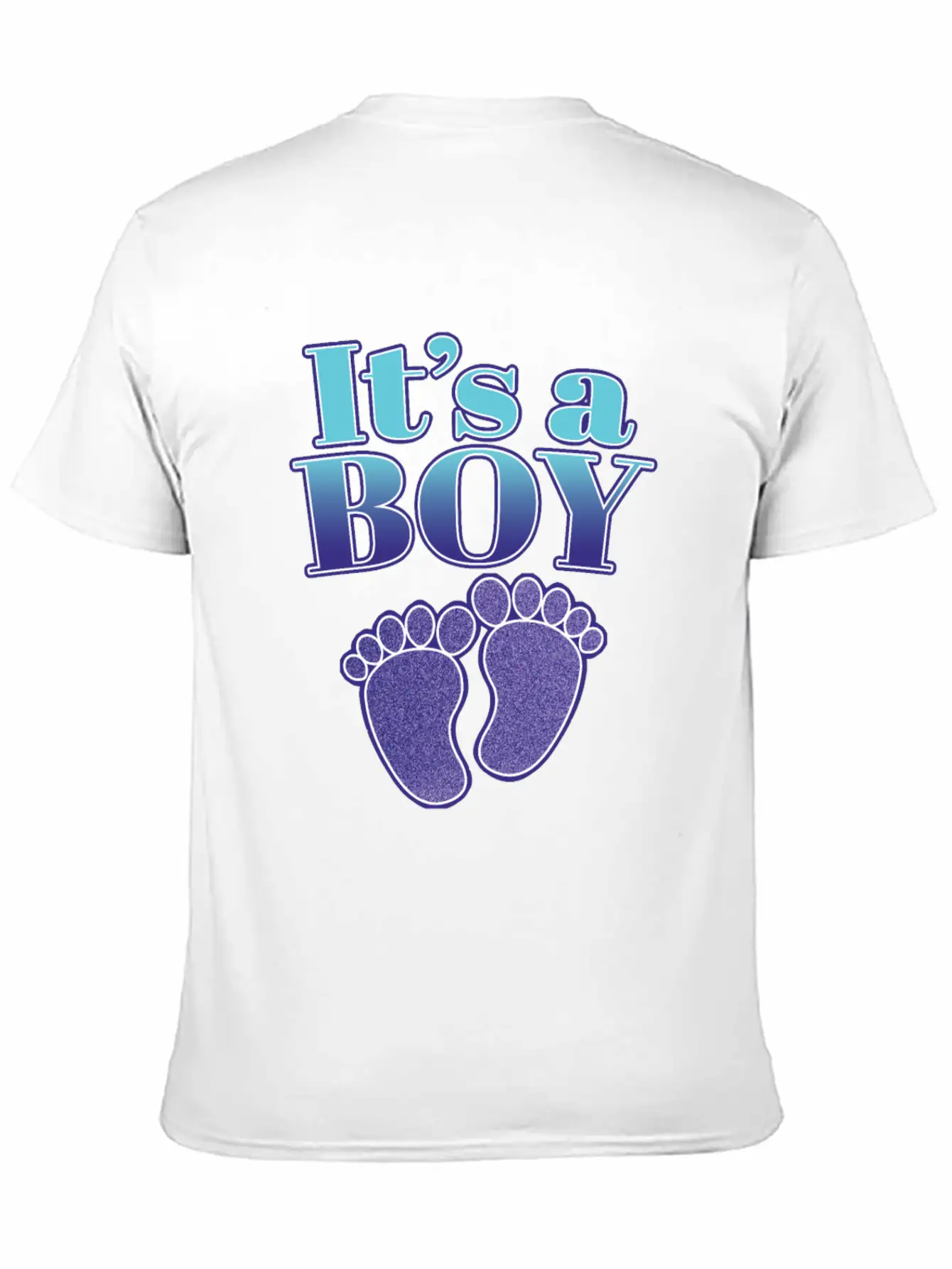 It's A Boy - Cute Gender Reveal Baby Shower Gift Timeless Short Sleeve Tee – Comfy And Minimalist Design