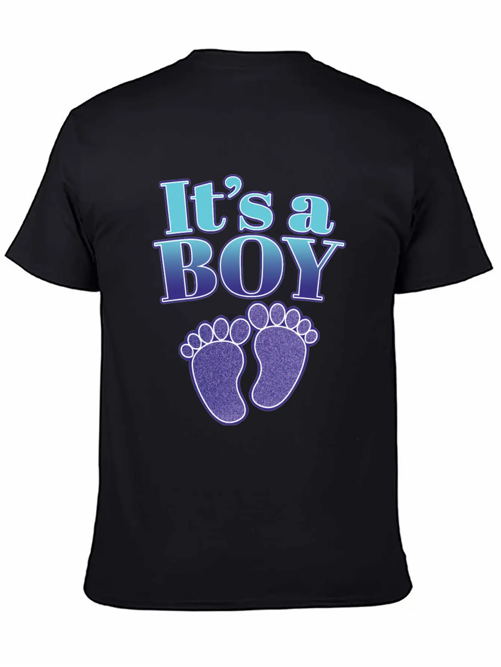 It's A Boy - Cute Gender Reveal Baby Shower Gift Timeless Short Sleeve Tee – Comfy And Minimalist Design