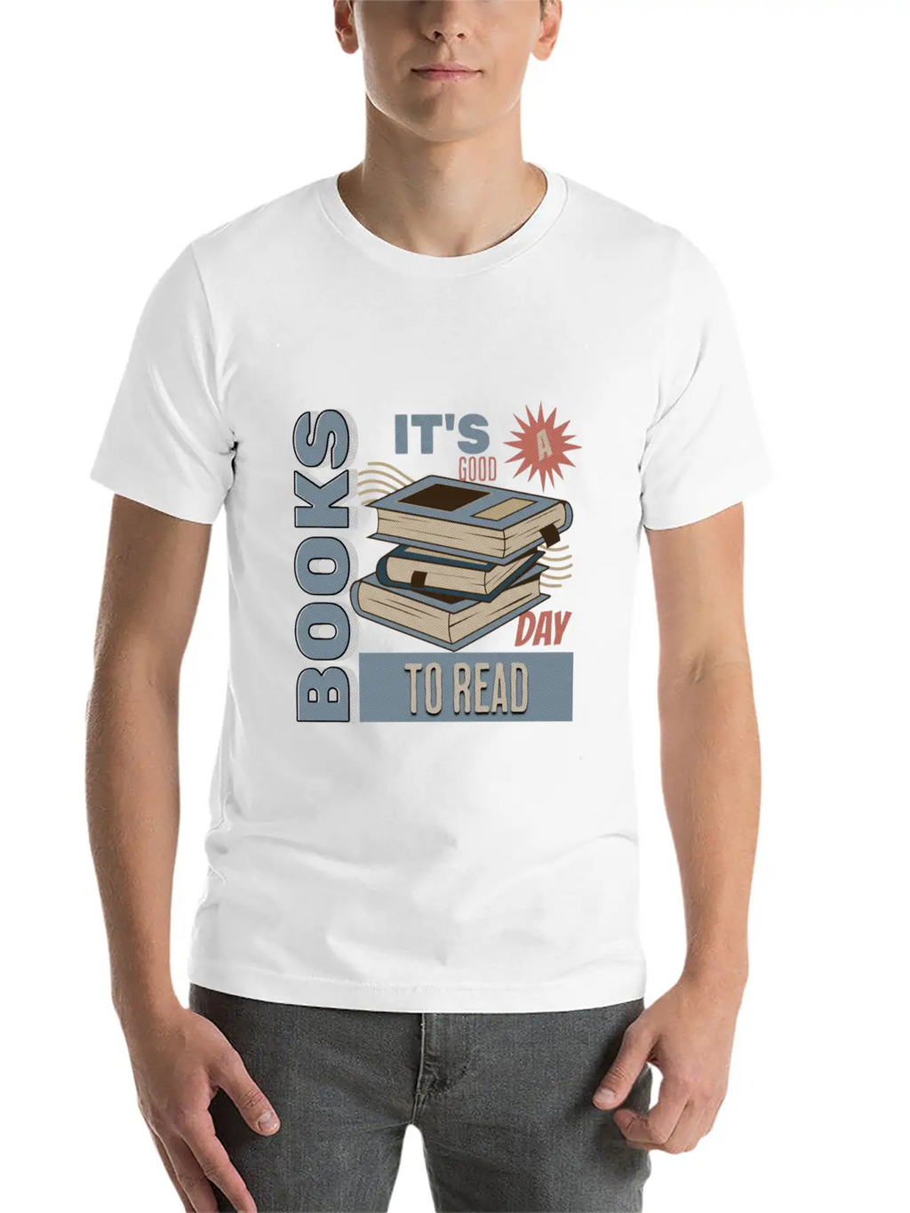 It's A Good Day To Read A Book - Reading Books Stylish Everyday T-Shirt – Unisex Basic Cotton Tee