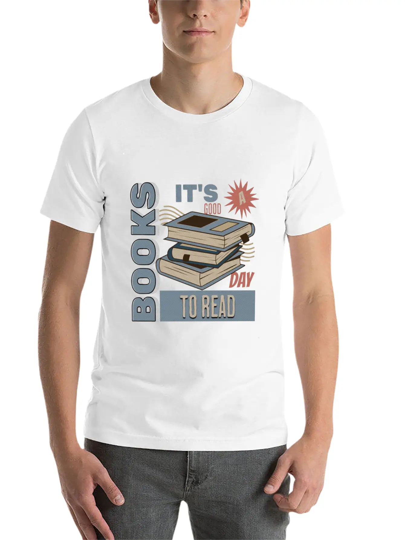 It's A Good Day To Read A Book - Reading Books Stylish Everyday T-Shirt – Unisex Basic Cotton Tee