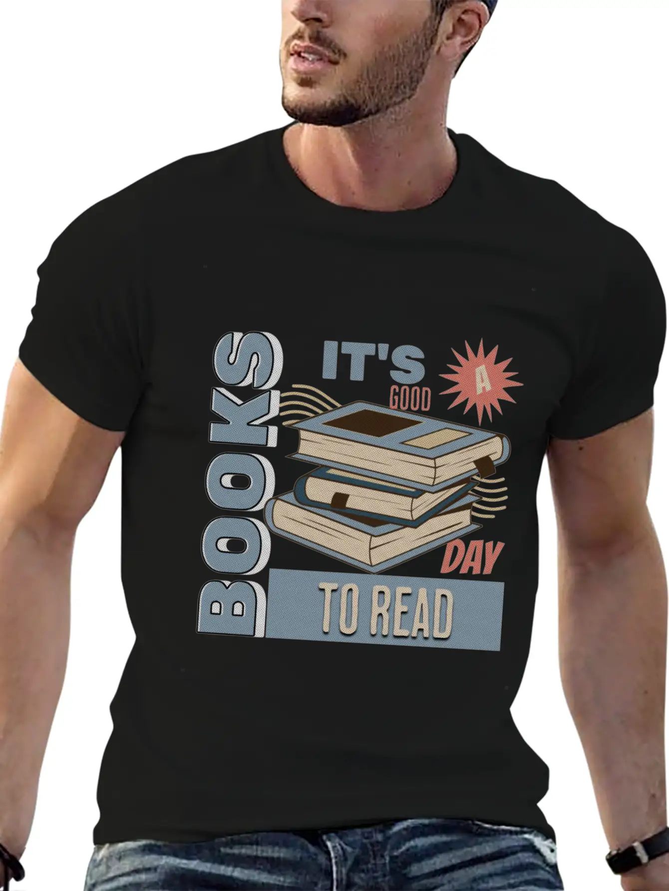 It's A Good Day To Read A Book - Reading Books Stylish Everyday T-Shirt – Unisex Basic Cotton Tee