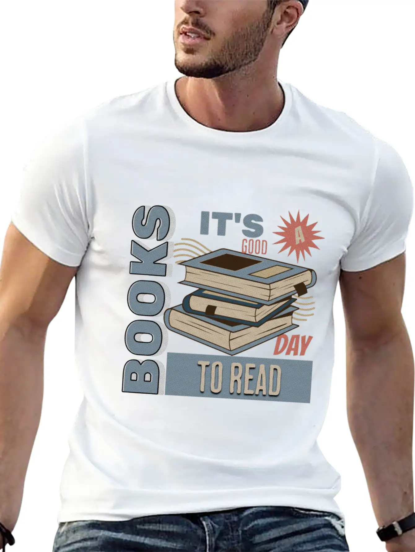 It's A Good Day To Read A Book - Reading Books Stylish Everyday T-Shirt – Unisex Basic Cotton Tee