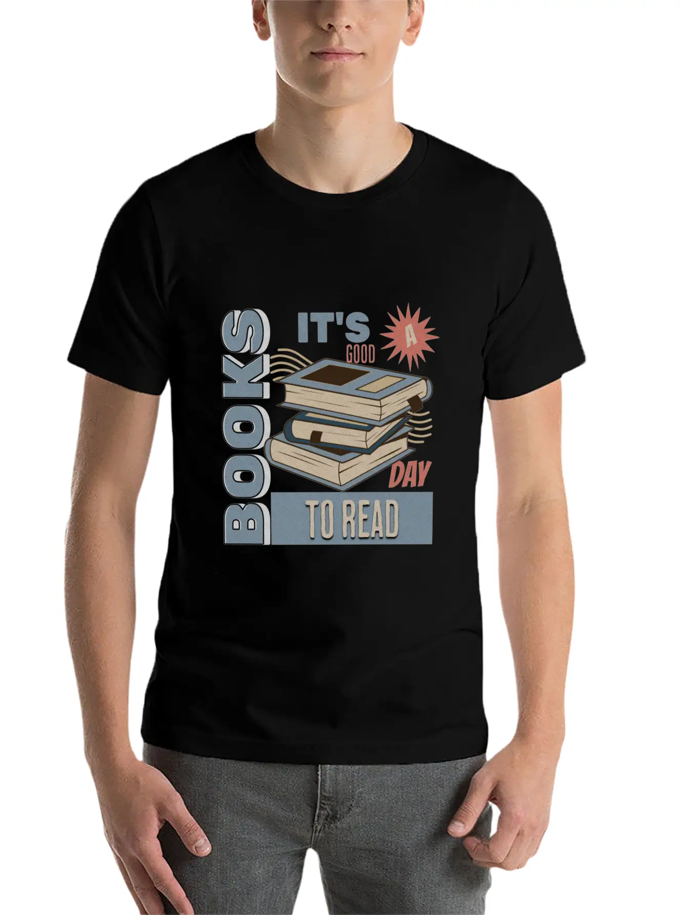 It's A Good Day To Read A Book - Reading Books Stylish Everyday T-Shirt – Unisex Basic Cotton Tee