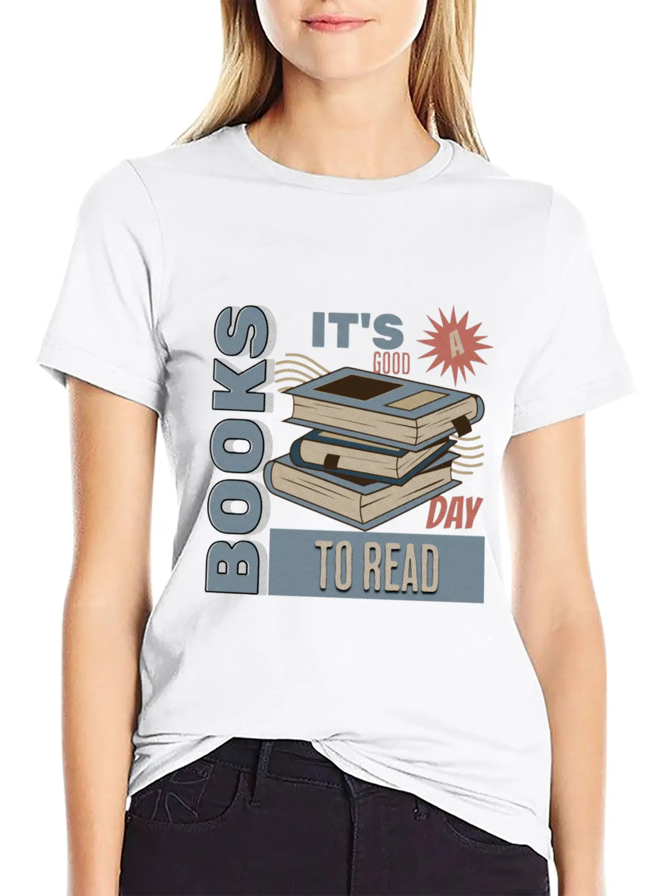 It's A Good Day To Read A Book - Reading Books Stylish Everyday T-Shirt – Unisex Basic Cotton Tee