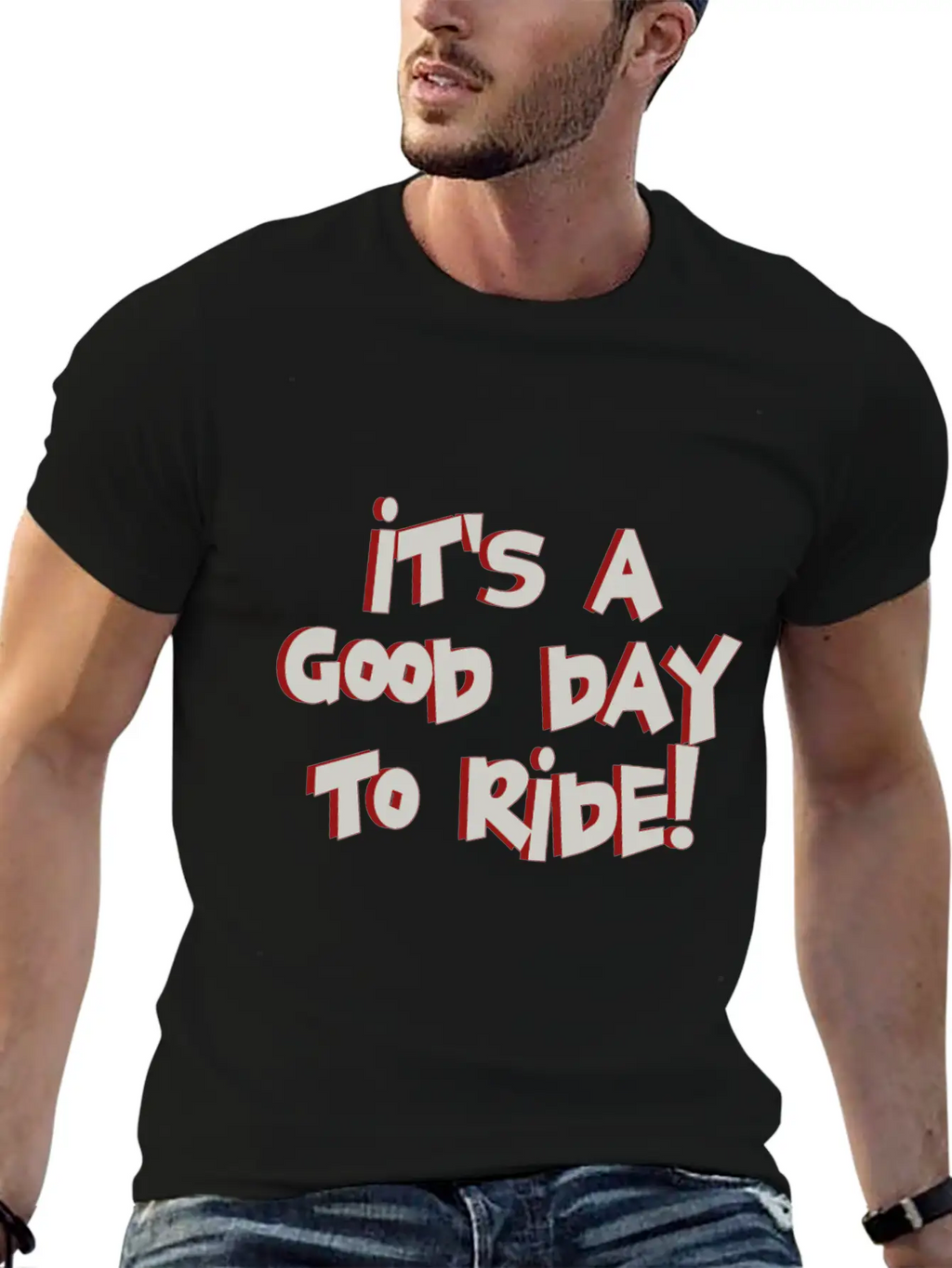 It's A Good Day To Ride! Timeless Short Sleeve Tee – Comfy And Minimalist Design