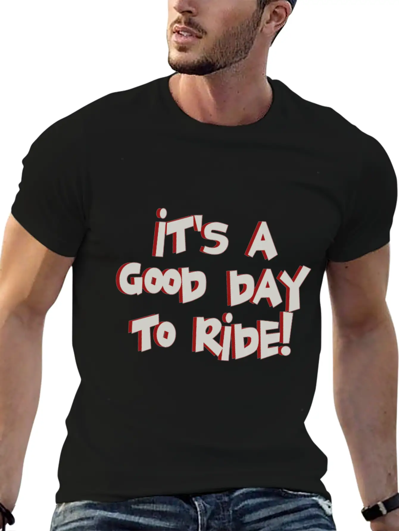 It's A Good Day To Ride! Timeless Short Sleeve Tee – Comfy And Minimalist Design