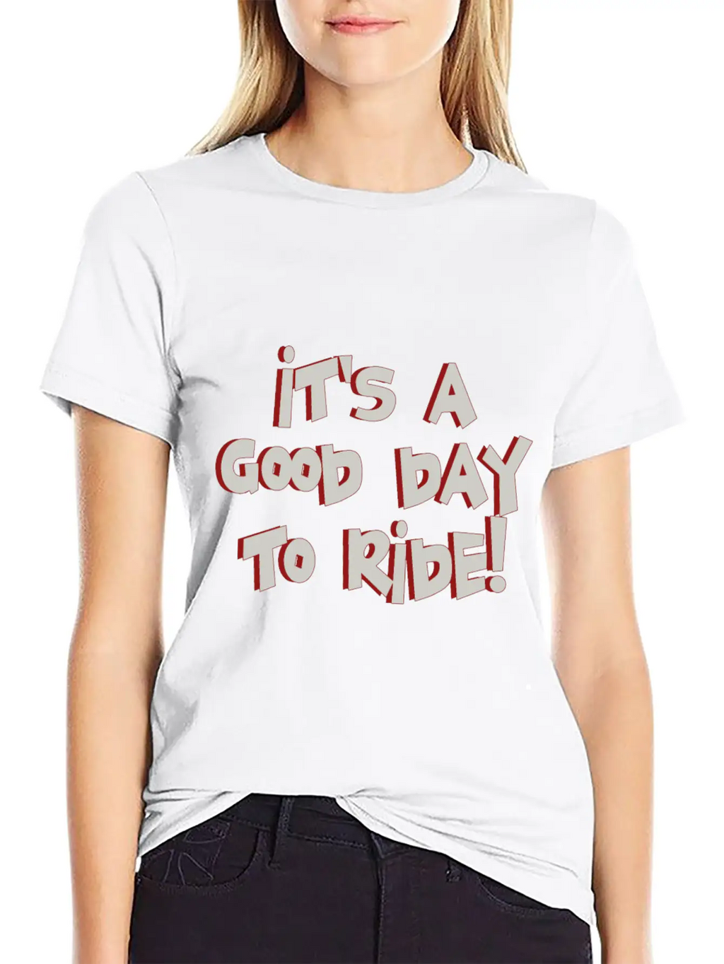 It's A Good Day To Ride! Timeless Short Sleeve Tee – Comfy And Minimalist Design