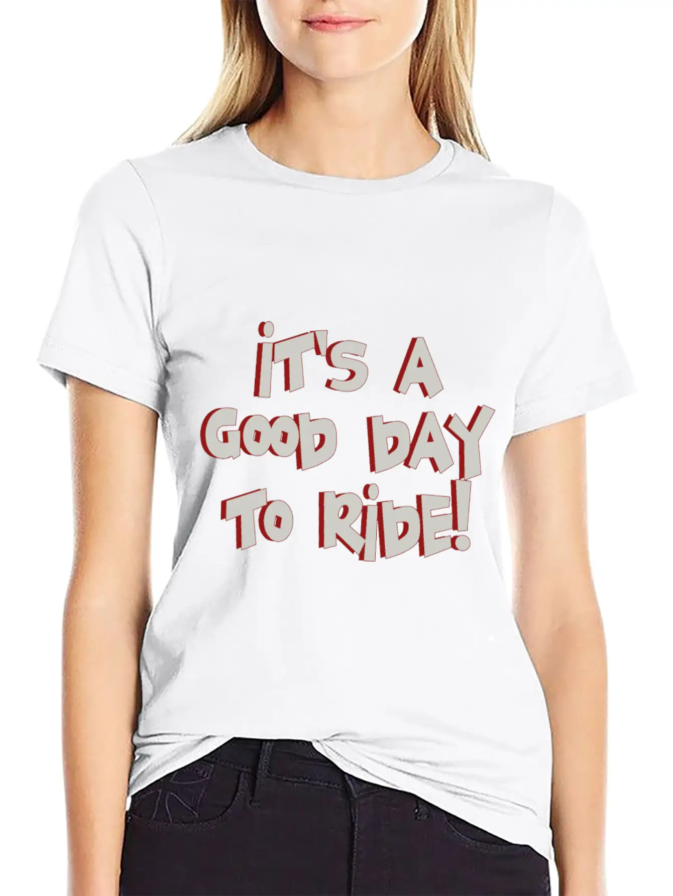 It's A Good Day To Ride! Timeless Short Sleeve Tee – Comfy And Minimalist Design