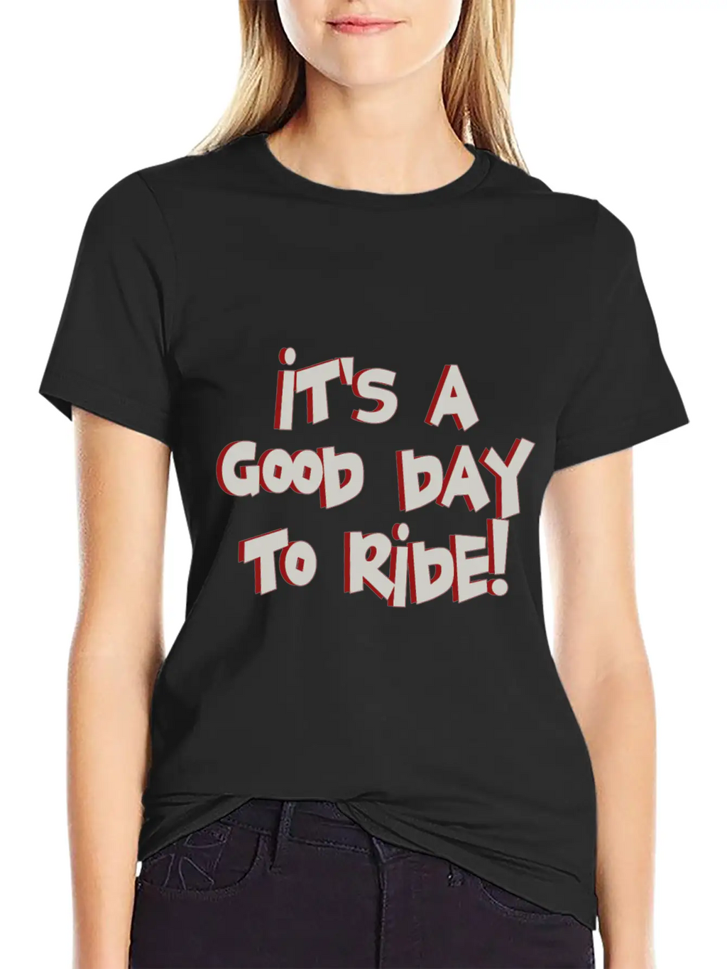It's A Good Day To Ride! Timeless Short Sleeve Tee – Comfy And Minimalist Design