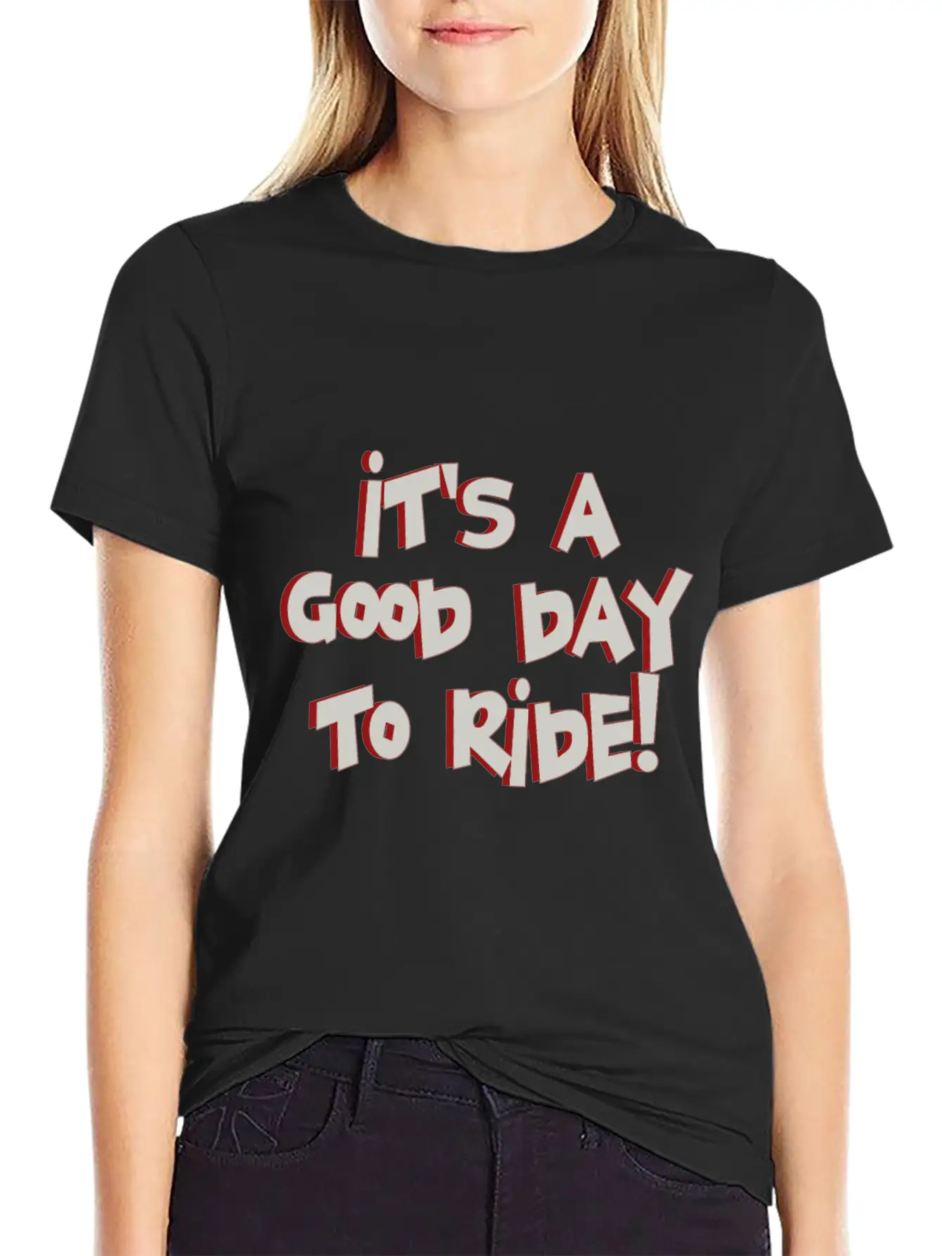 It's A Good Day To Ride! Timeless Short Sleeve Tee – Comfy And Minimalist Design